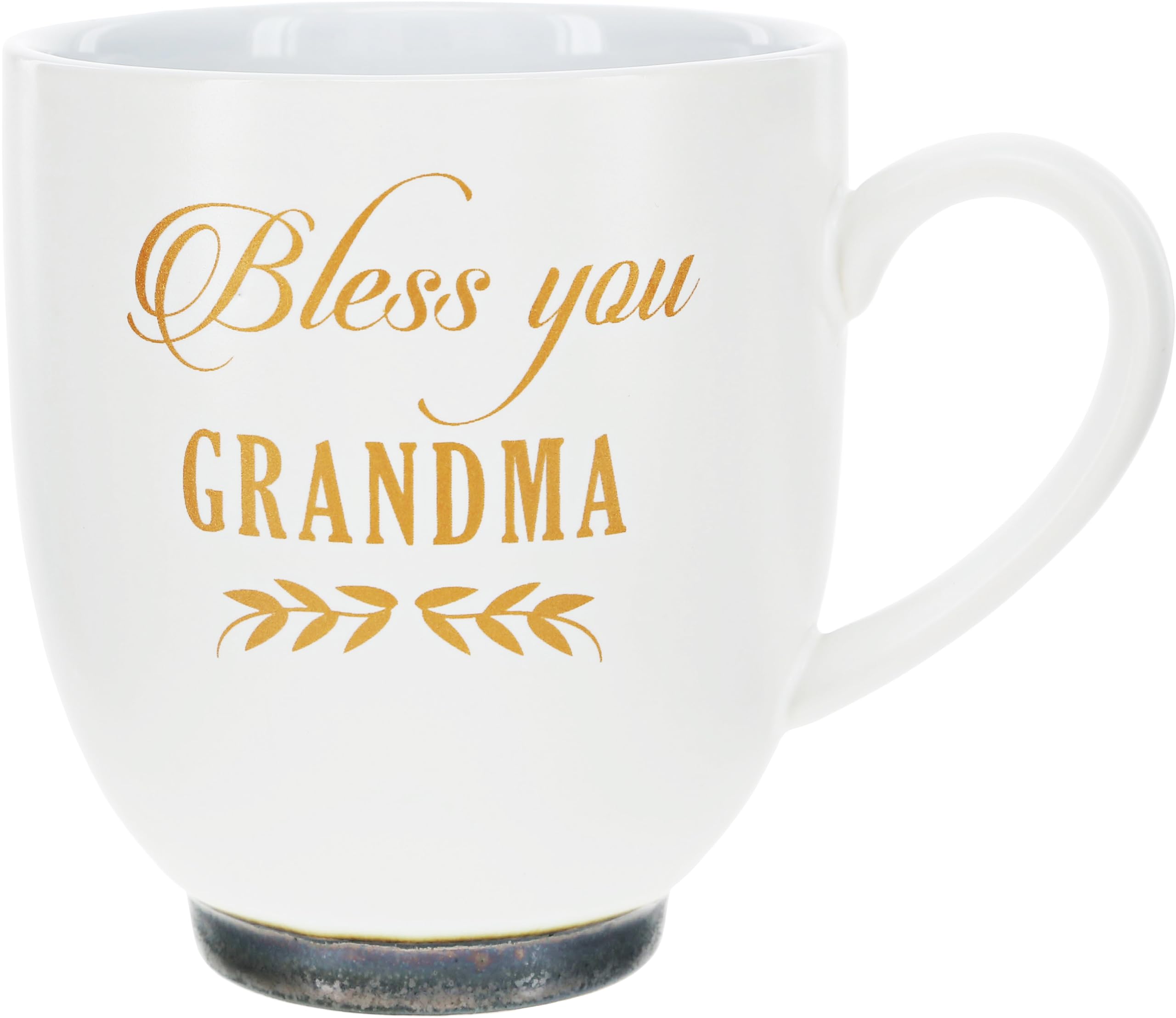 Pavilion Gift Company Bless You Grandma 15.5Oz Stoneware Coffee Cup Mug, 15.5 Oz, White
