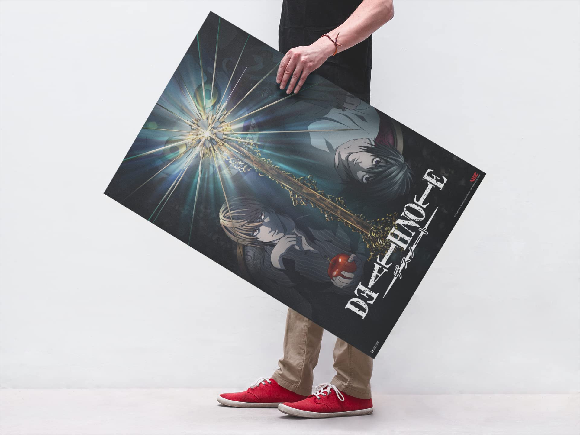Death Note Light Yagami Anime Merch Cool Wall Art Print Poster 12X18