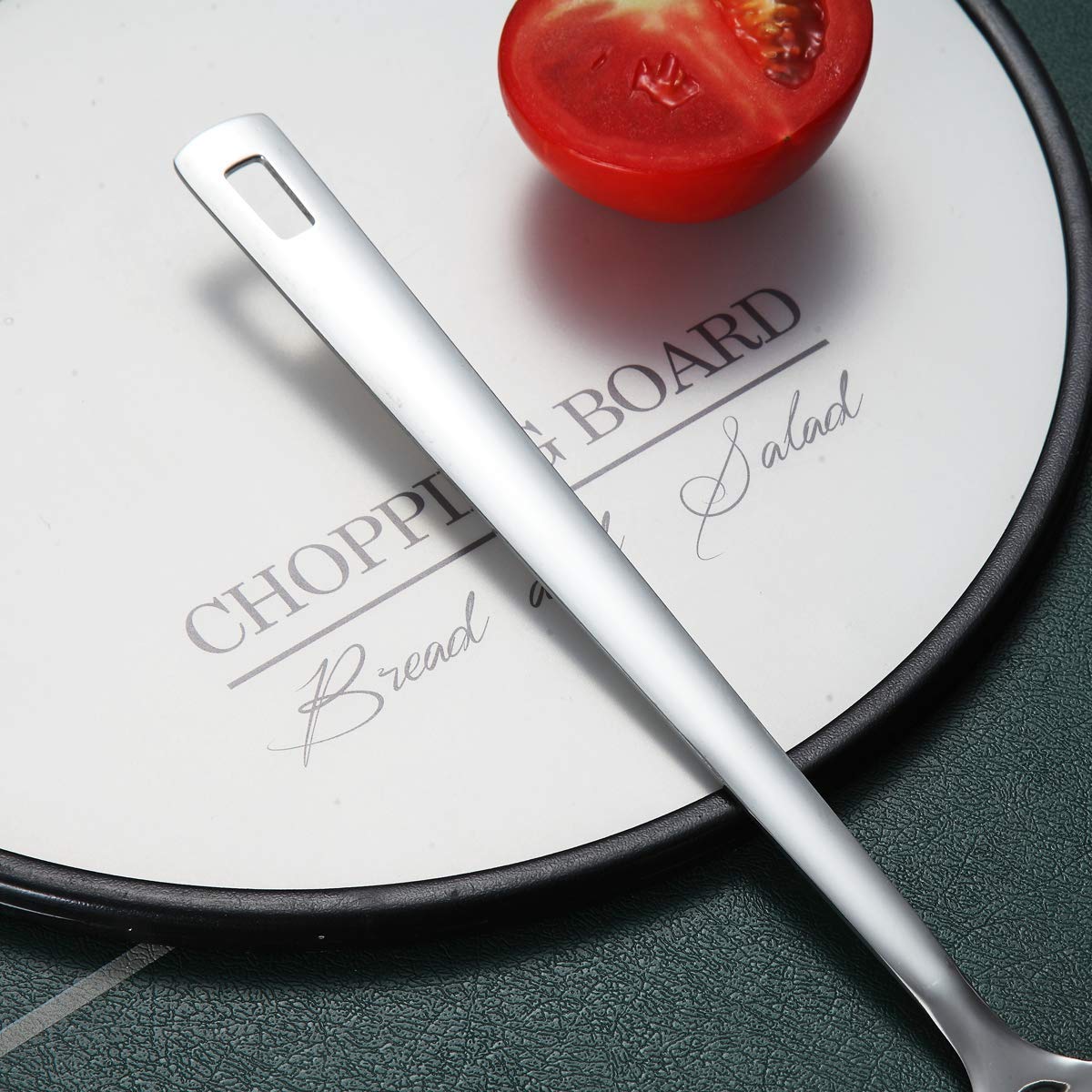 Stainless Steel Ladle, Berglander Soup Ladle, Cooking Ladle, Kitchen Ladle, Metal Soup Spoon For Cooking Non-Stick And Heat Resi