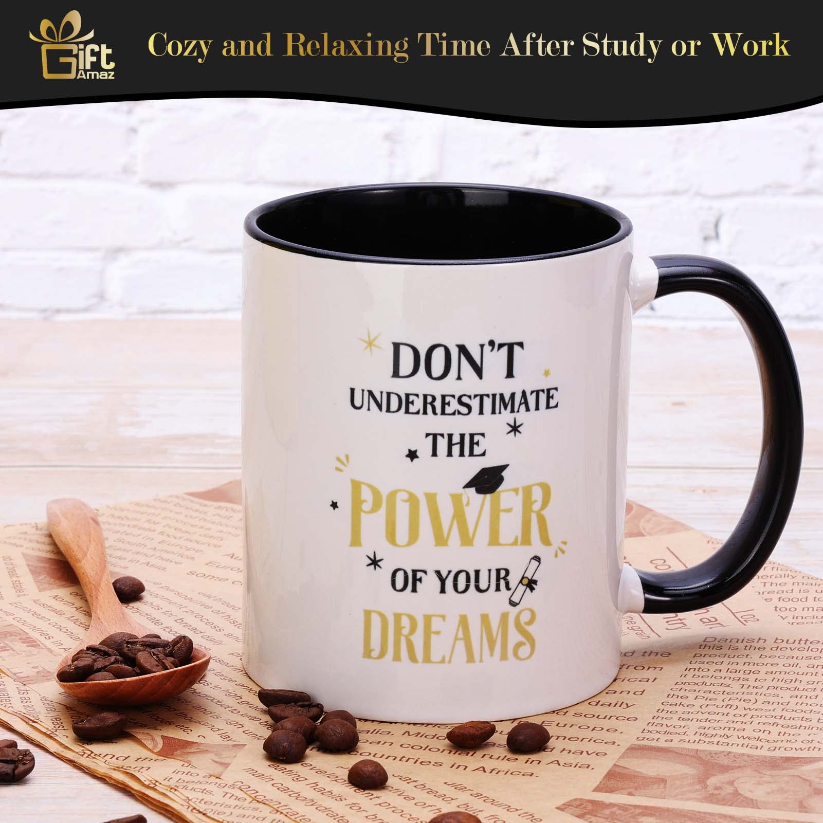 Giftamaz 2024 Graduation Gifts Set For Her, Congrats Grad Gift Basket For College Or High School Class Of 2024, Include Coffee M
