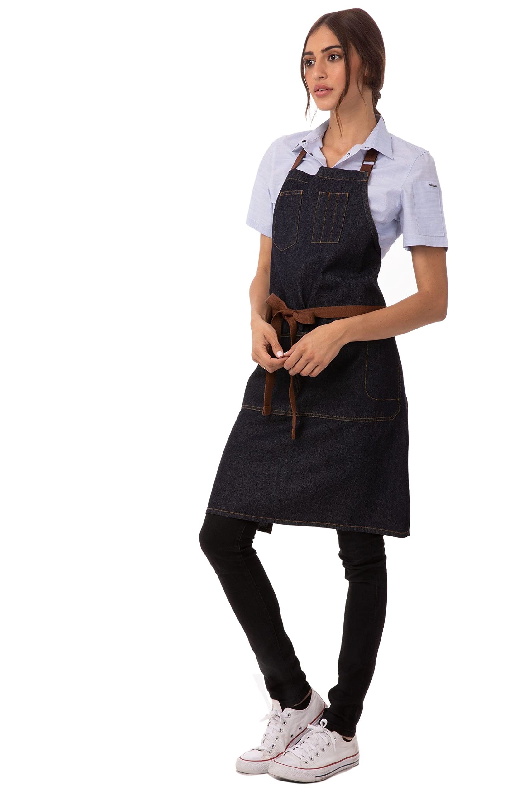 Chef Works Memphis Bib Apron (Ab035)