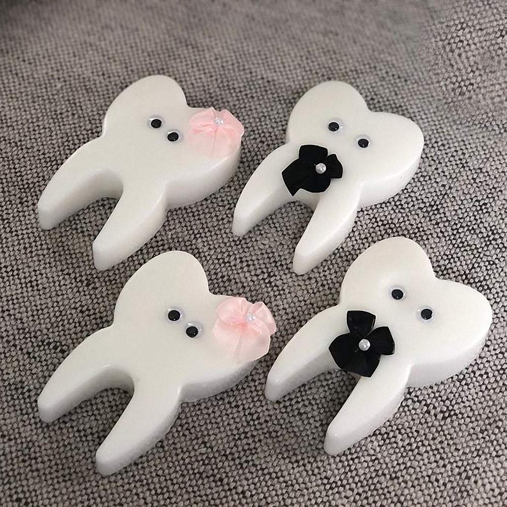 Tooth Silicone Mold, Funny Teeth Shape Novelty Ice Cube Tray, Chocolate Candy Dessert Jello Mold, Soap Making Mold, Cake Baking