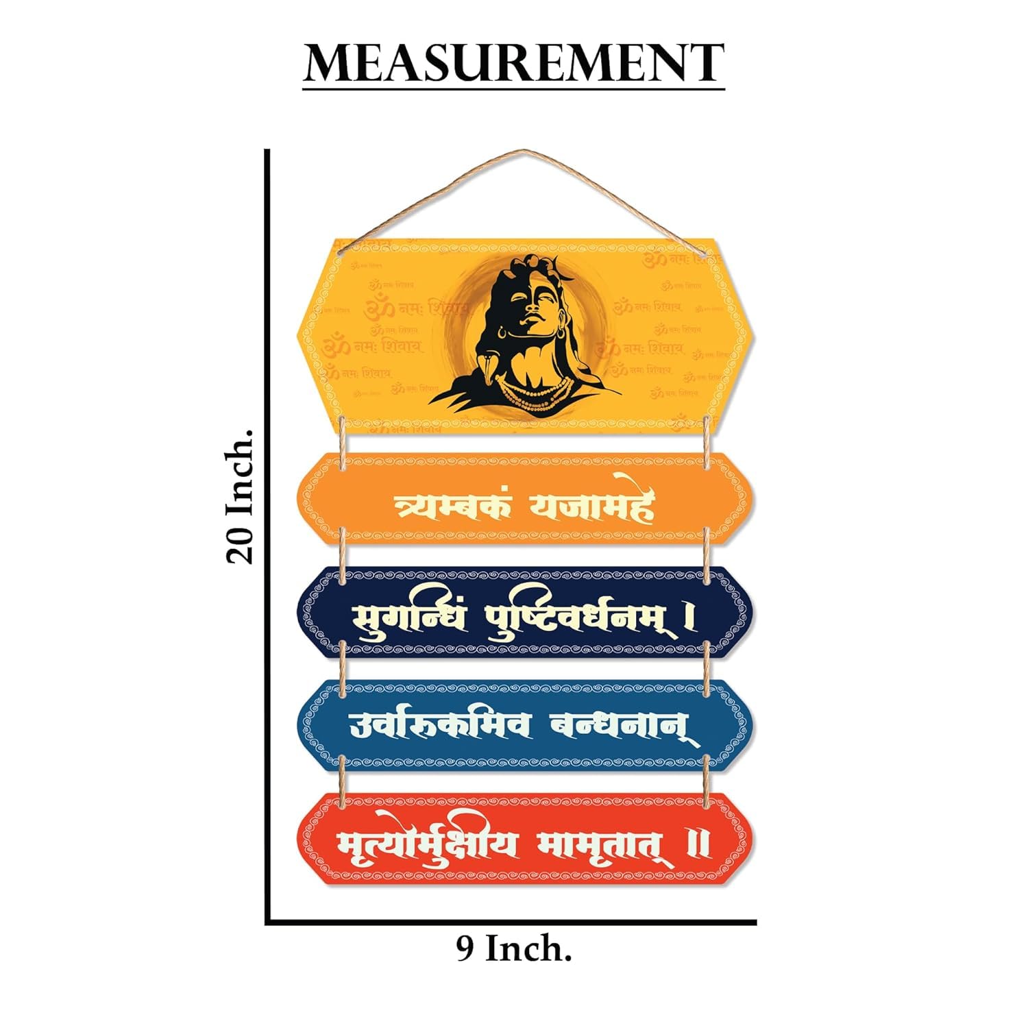 MY CREATIVE HUT Wall hanging Home Decorative Wall Art Wooden Hanger for Living room, Bedroom, Gifts, Wall Hangings for Decoratio