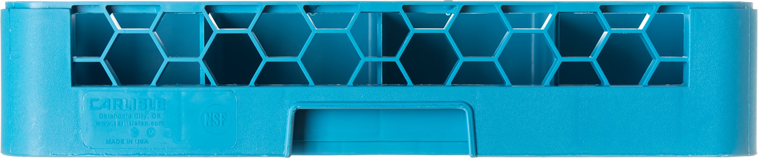 Carlisle Foodservice Products Rg1614 Opticlean 16 Compartment Glass Rack, 4.45'' Compartments, Blue (Pack Of 6)