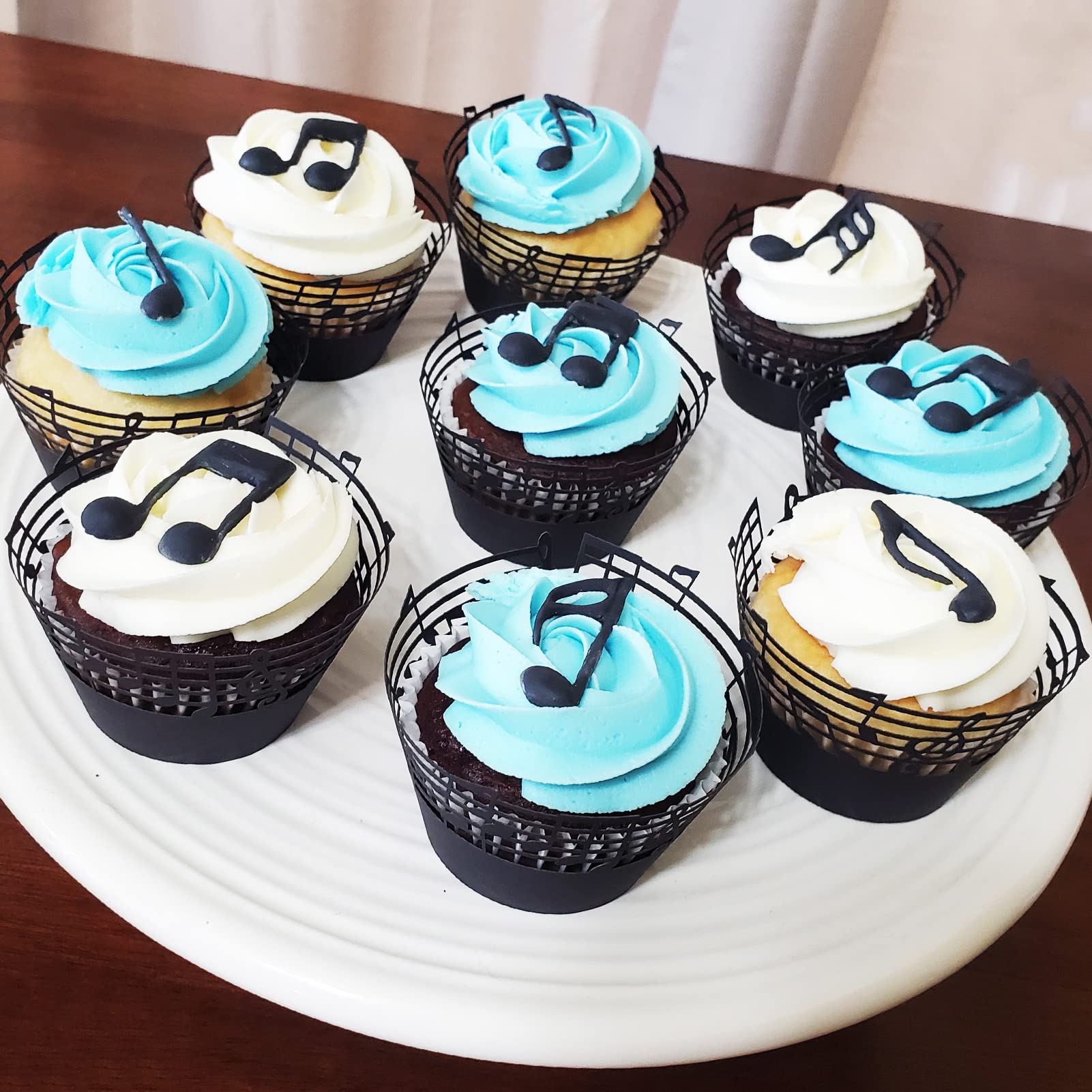 Music Note Molds Fondant Silicone, Small Pianos Musical Guitar Shape Chocolate Molds For Baking Music Cake Decoration, Cupcake T