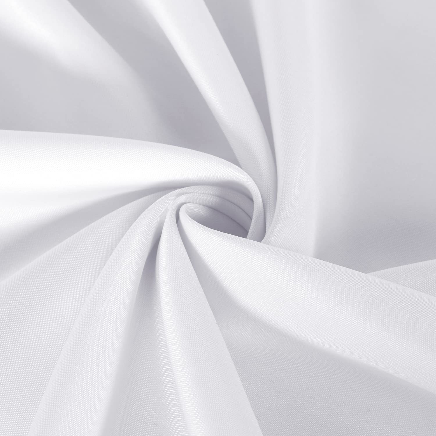 Sancua 2 Pack Round Tablecloth 70 Inch White, Stain And Wrinkle Resistant Table Cloth - Washable Polyester Table Cover For Dinin