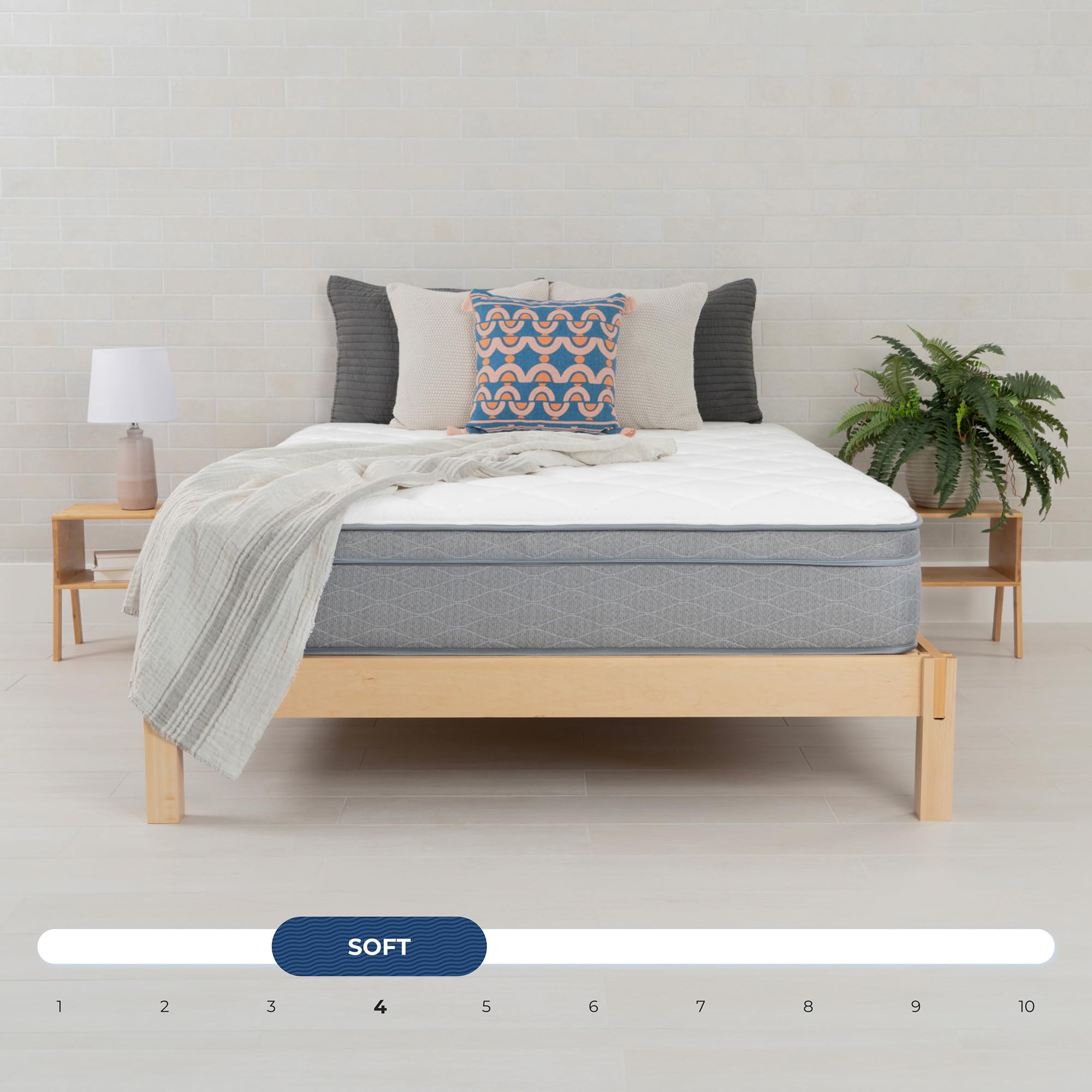 DREAMFOAM Bedding Doze 11 Plush Pillow Top Mattress, Full