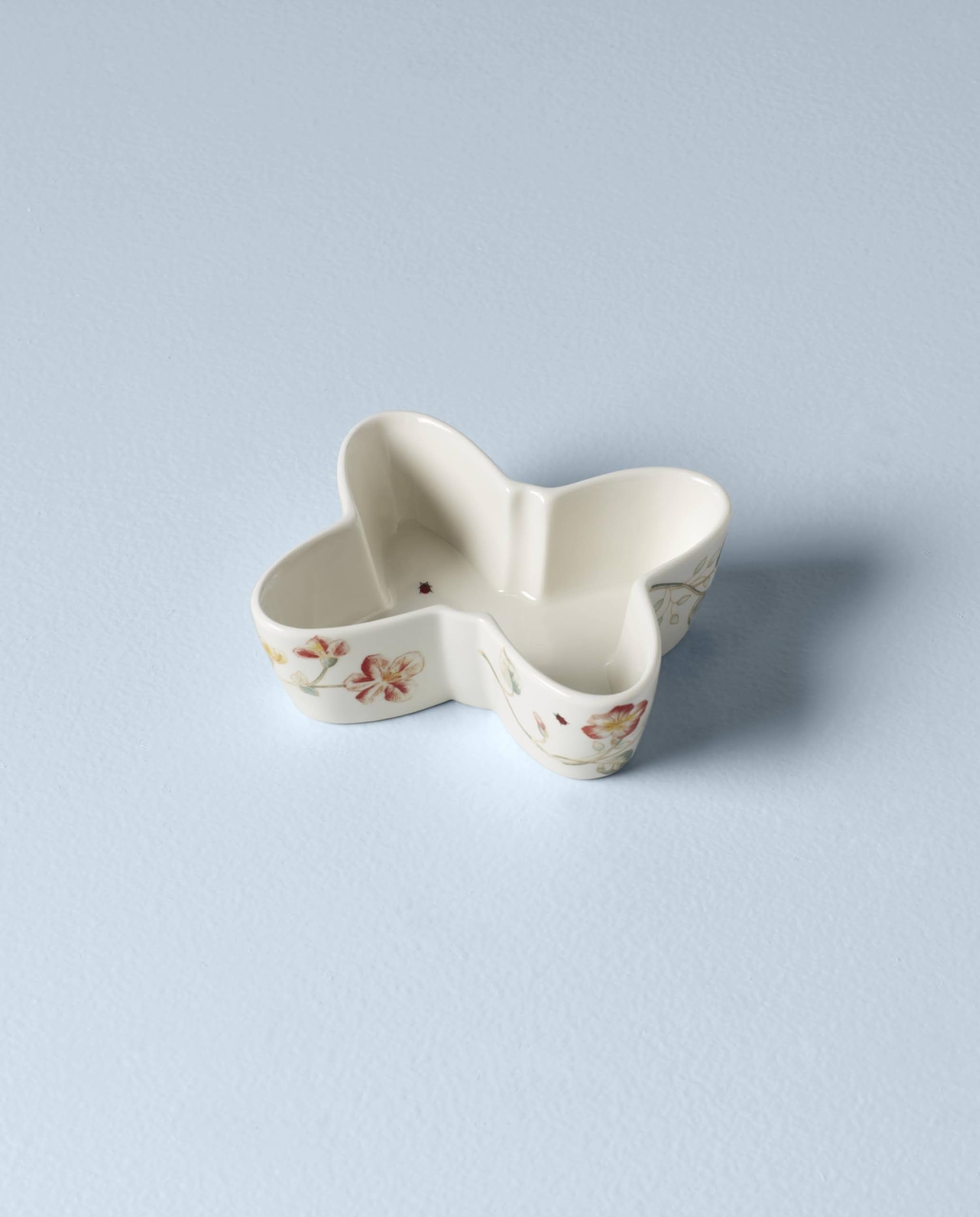 Lenox 885606 Butterfly Meadow Butterfly-Shaped Bowl, White