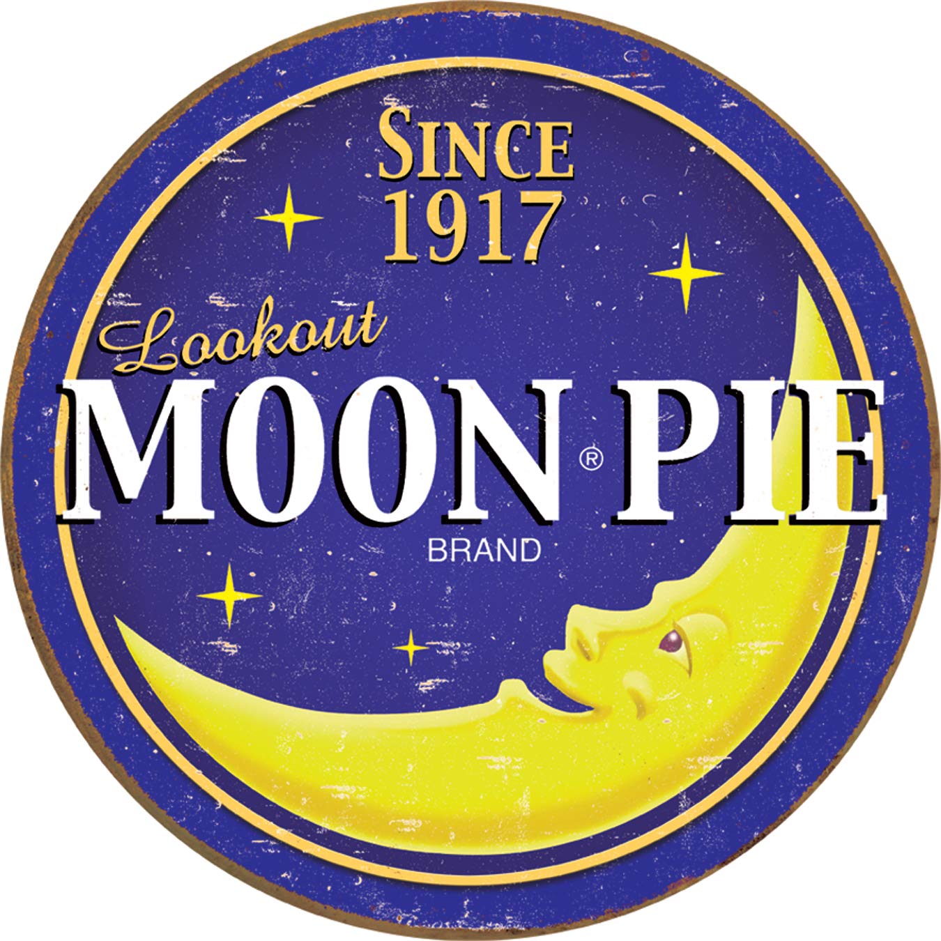 Desperate Enterprises 4SGM TSN1802 Moon Pie Round Logo