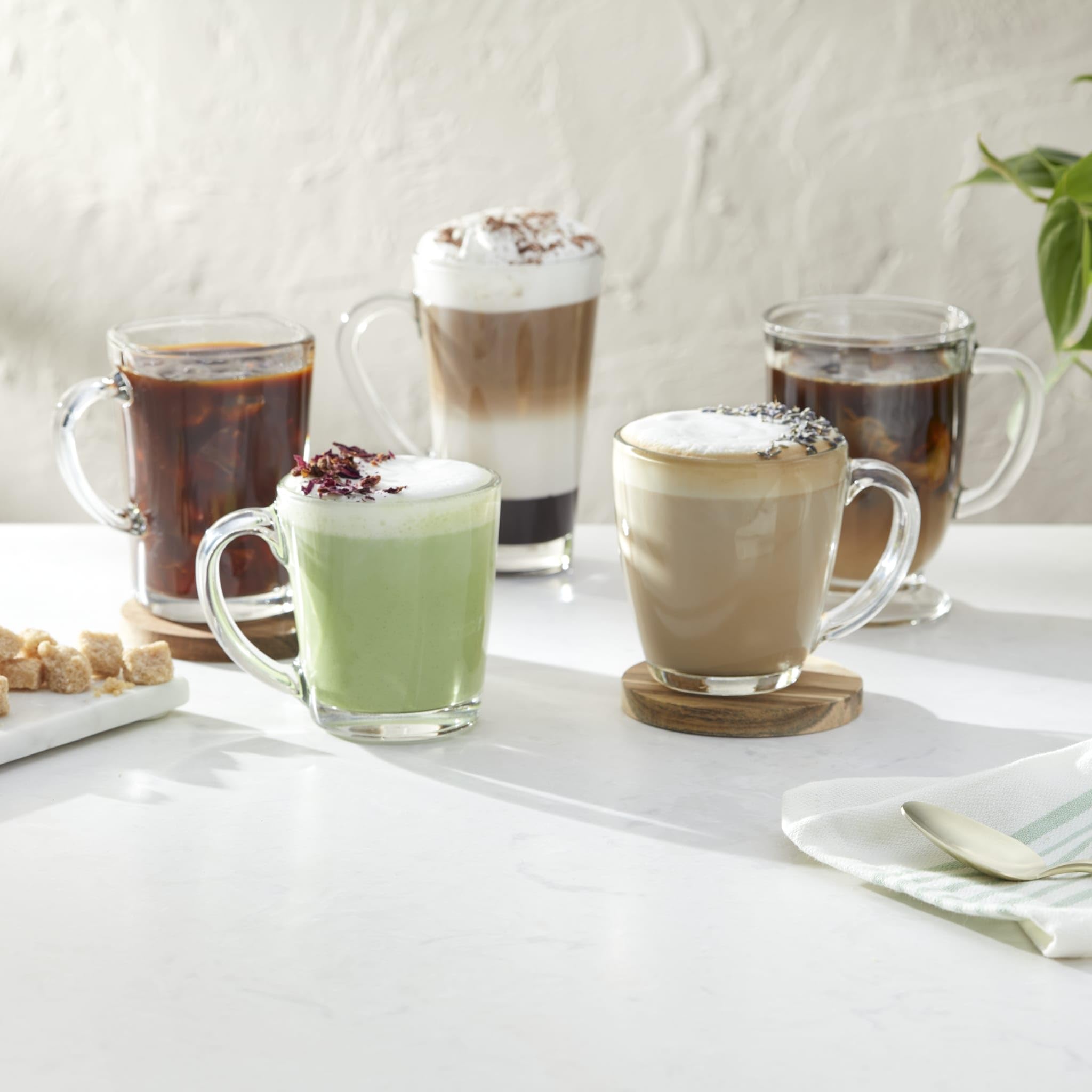 Libbey Tarro Caf   Mug, 13.5-Ounce, Set Of 4
