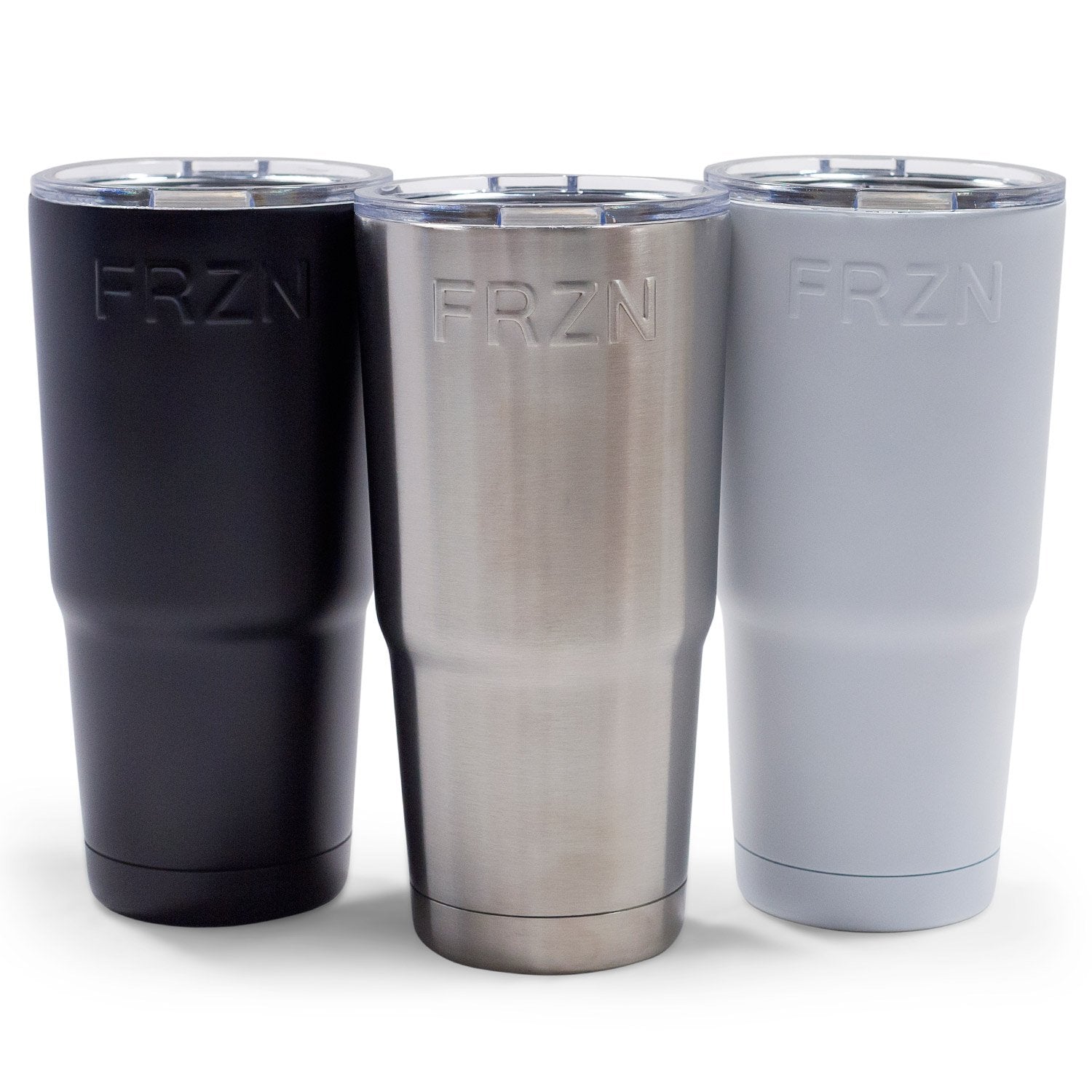 Frzn Double Walled Vacuum Insulated Tumbler, 22 Oz, Black