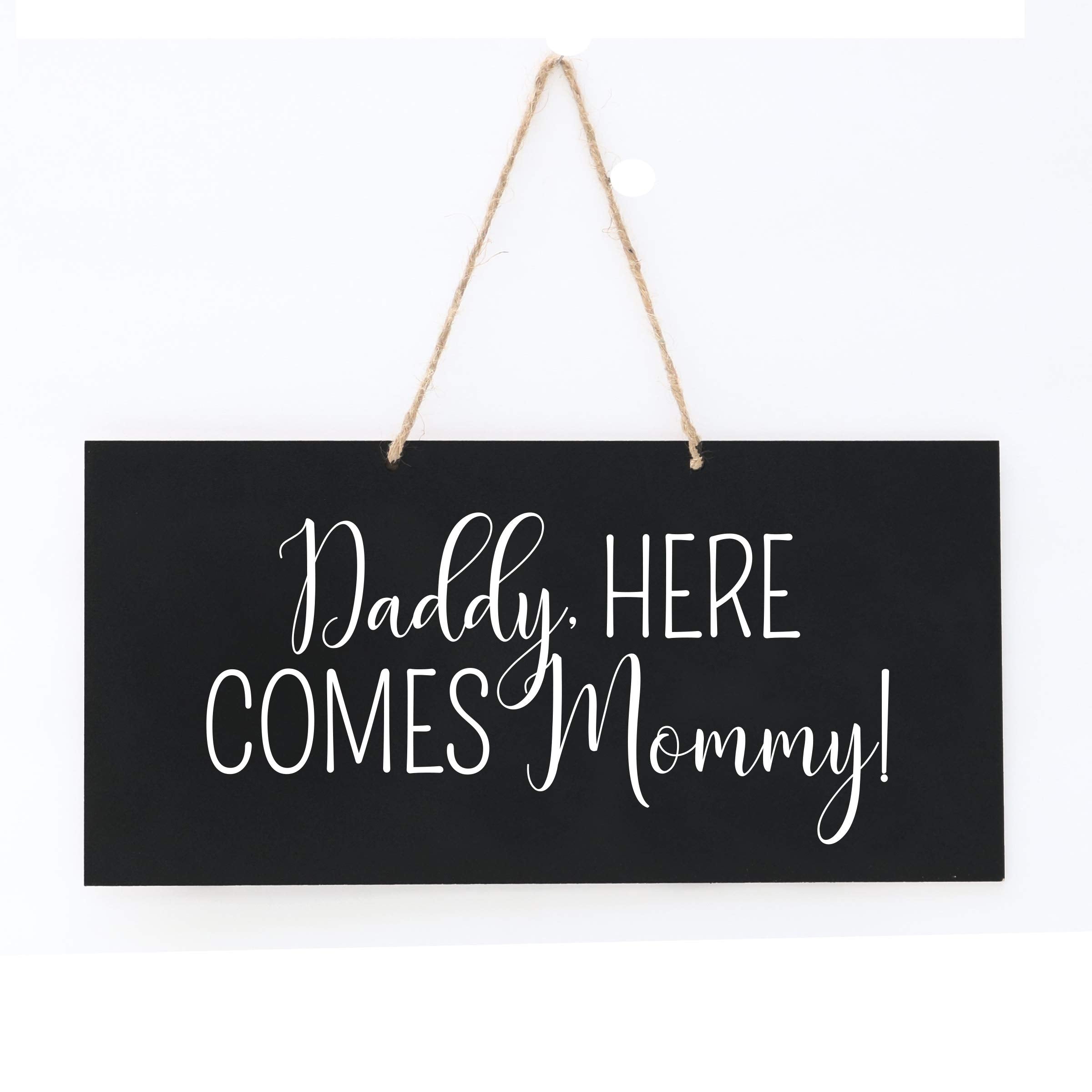 LifeSong Milestones Wedding Anniversary Engagement Decor Rope Signs for Reception and Ceremony for Bride and Groom Decorations (