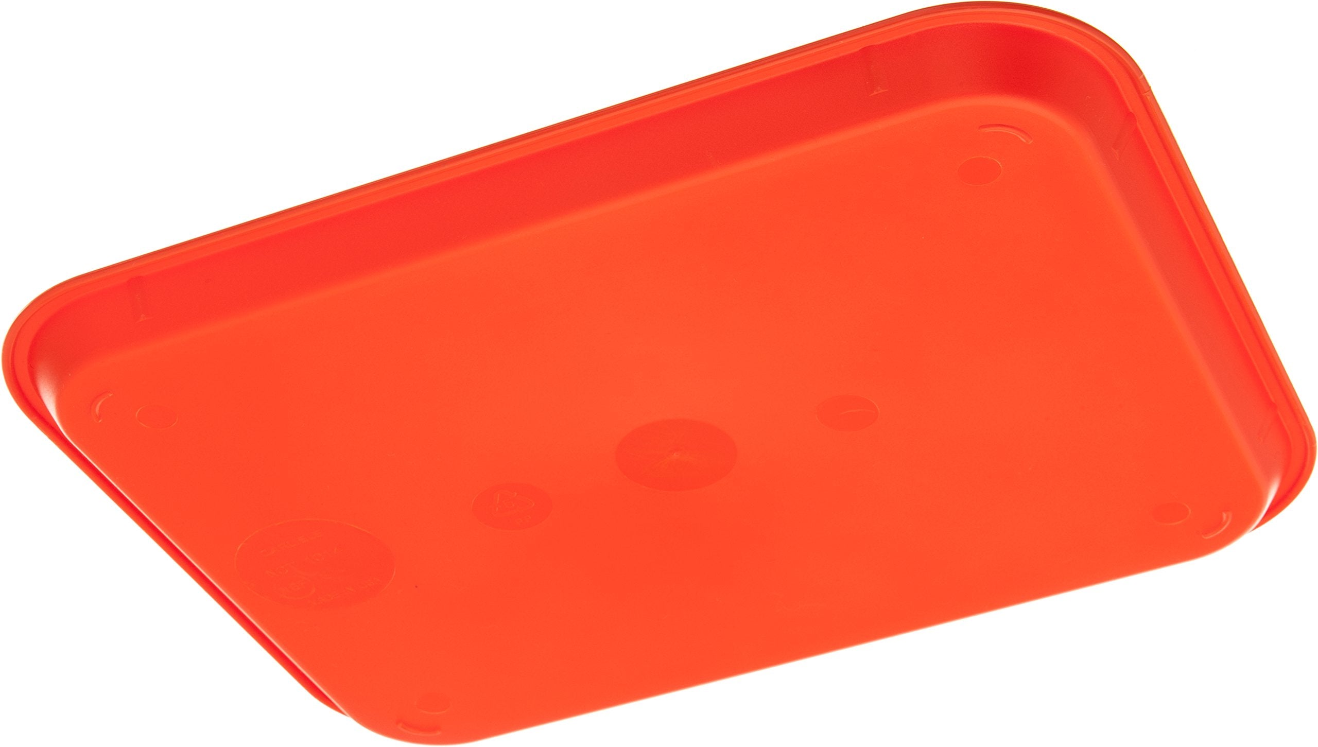 Carlisle Foodservice Products Ct101424 Cafe Standard Plastic Cafeteria/Fast Food Tray, Nsf Certified, Bpa Free, 14'' Length X 10