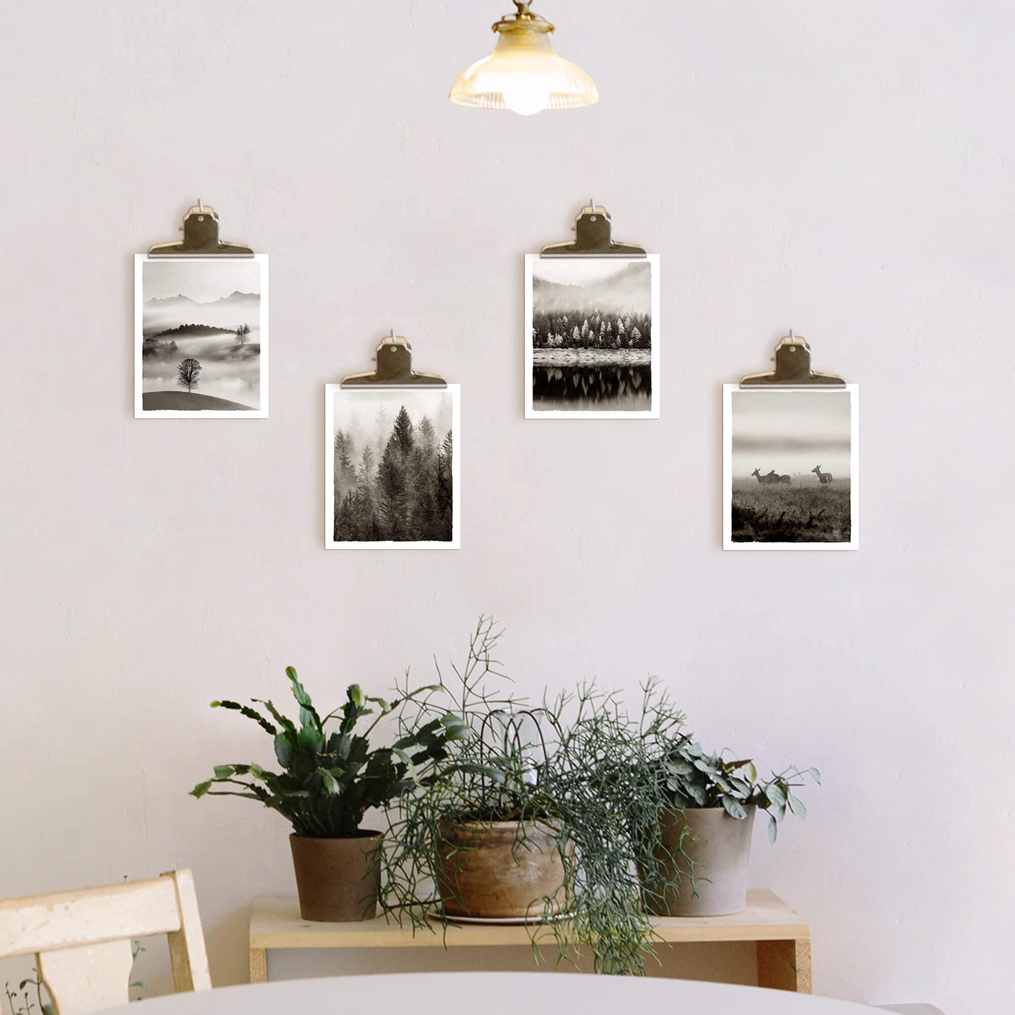 Beach Pictures Coastal Wall Art Set: Unframed Seascape Prints Seabird Bird Artwork For Bedroom Living Room Wall Decor 4 Pieces