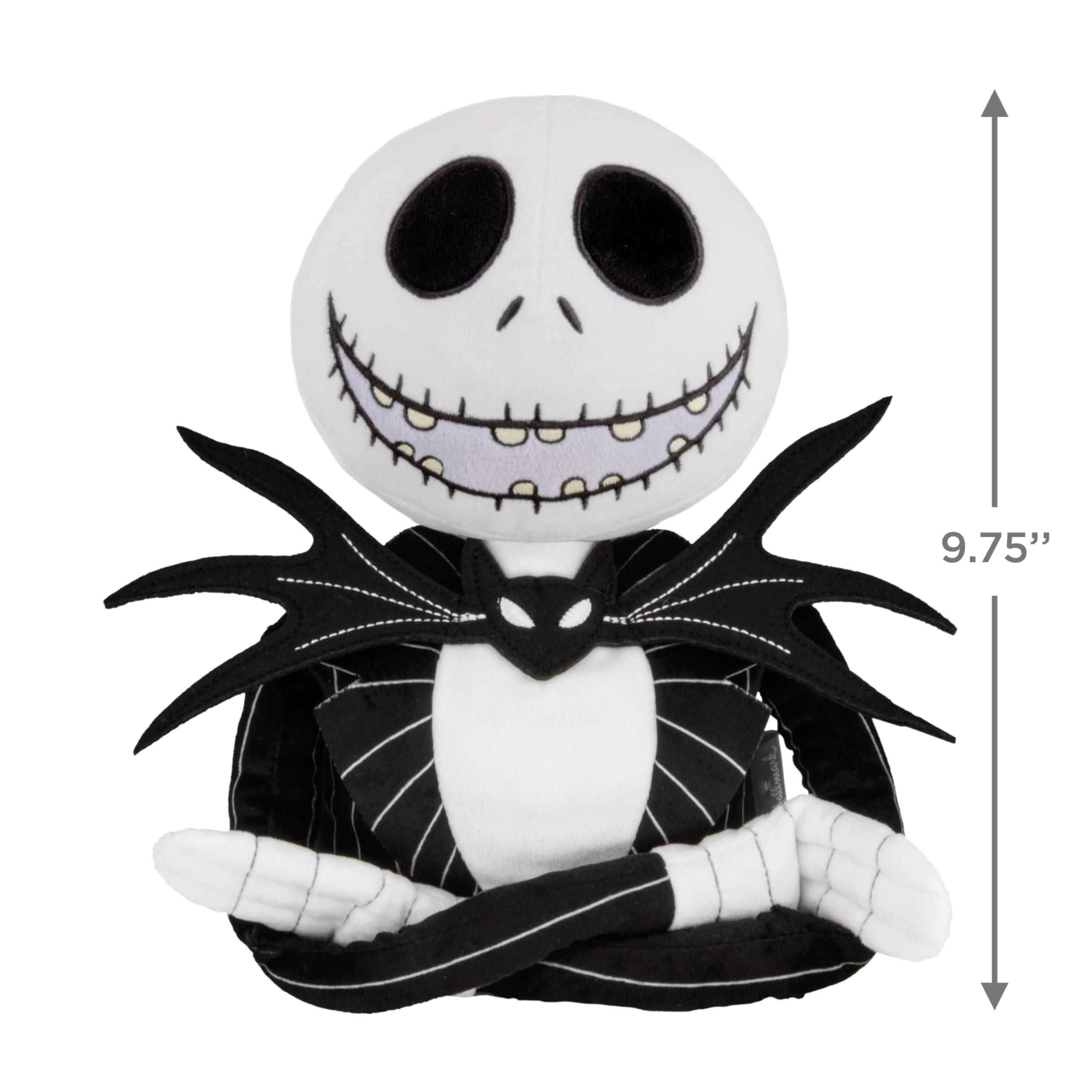 Hallmark Disney Tim Burton s The Nightmare Before Christmas 9.75 Christmas Tree Topper, Plush Fabric, Gifts for Disney Fans