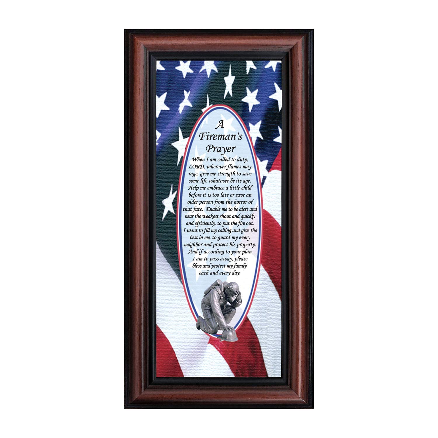 A Firemans Prayer, Fireman Gifts, Fireman D  cor, 7795W