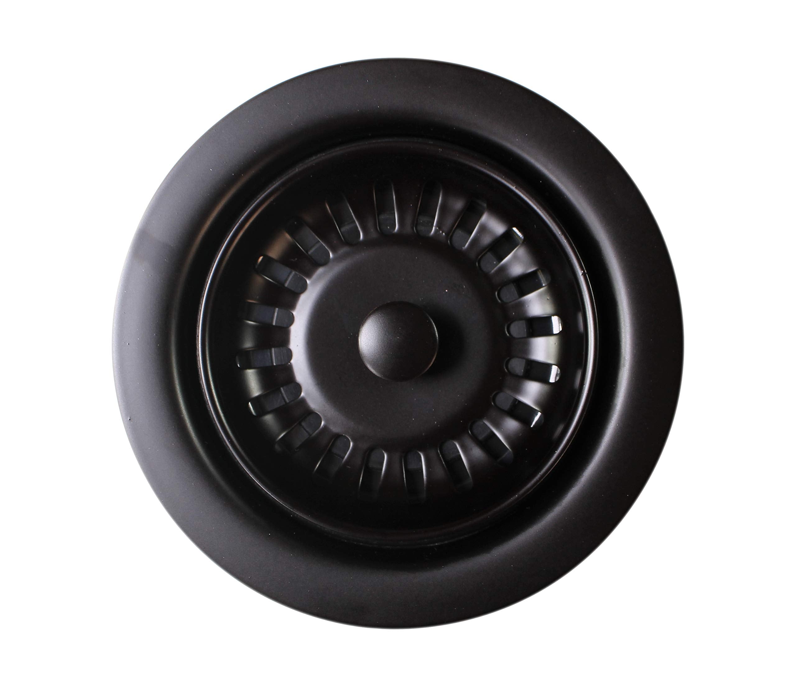 Westbrass D2082S-12 Waste Disposal Flange And Strainer, Oil Rubbed Bronze