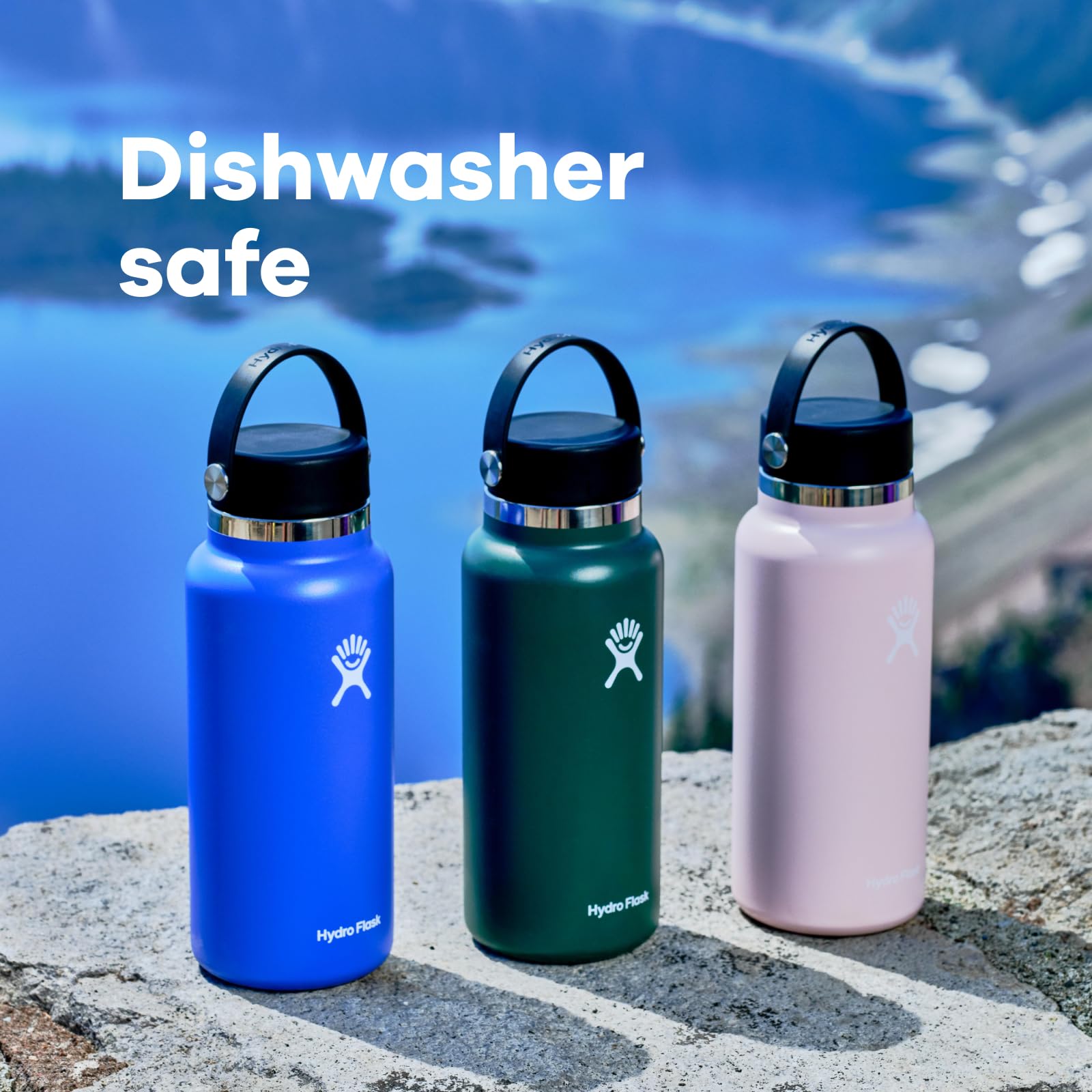 Hydro Flask Wide Flex Cap Indigo 20 Oz