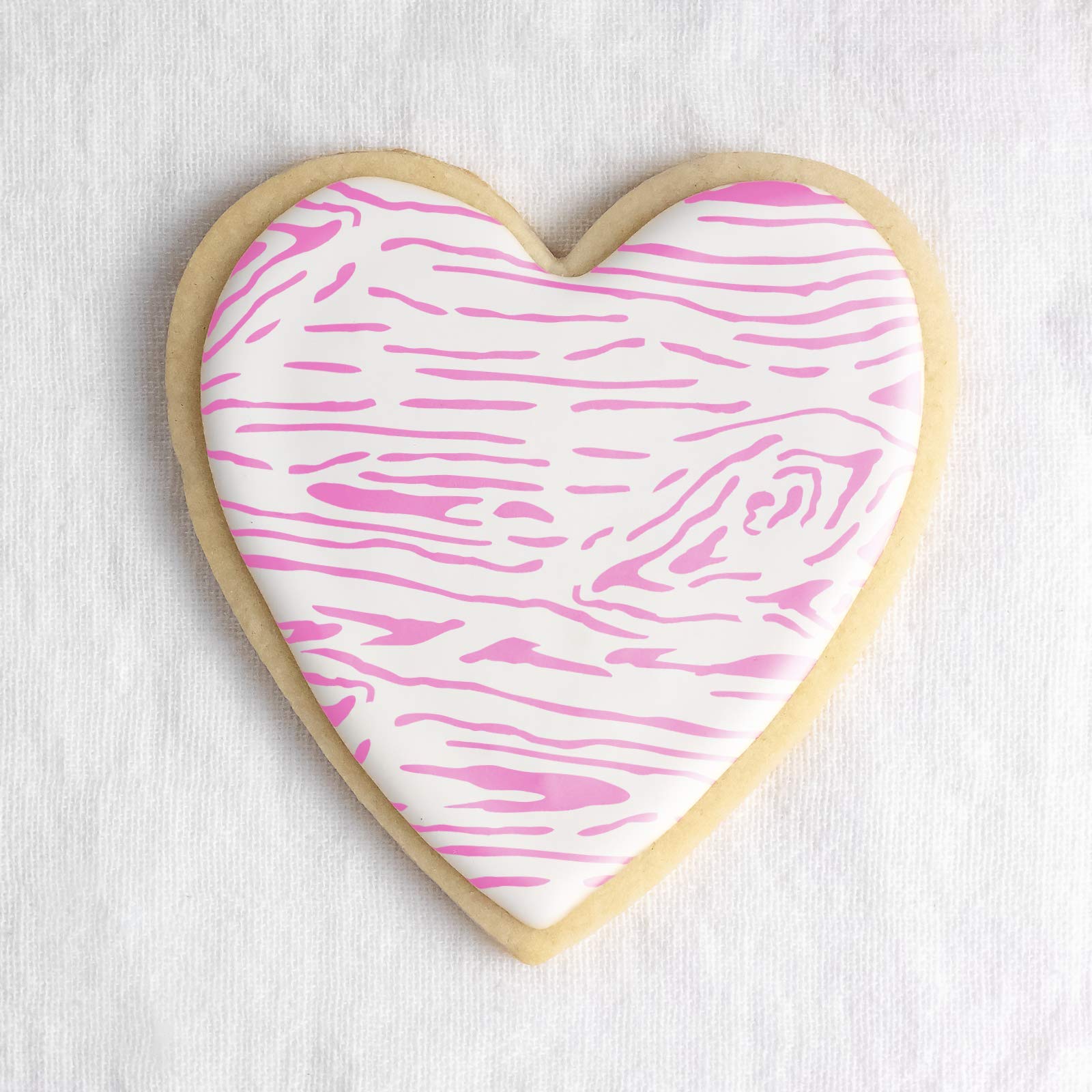 Wood Cookie Stencil - Craft Beautiful And Edible Art On Cookies With Airbrush Stencils