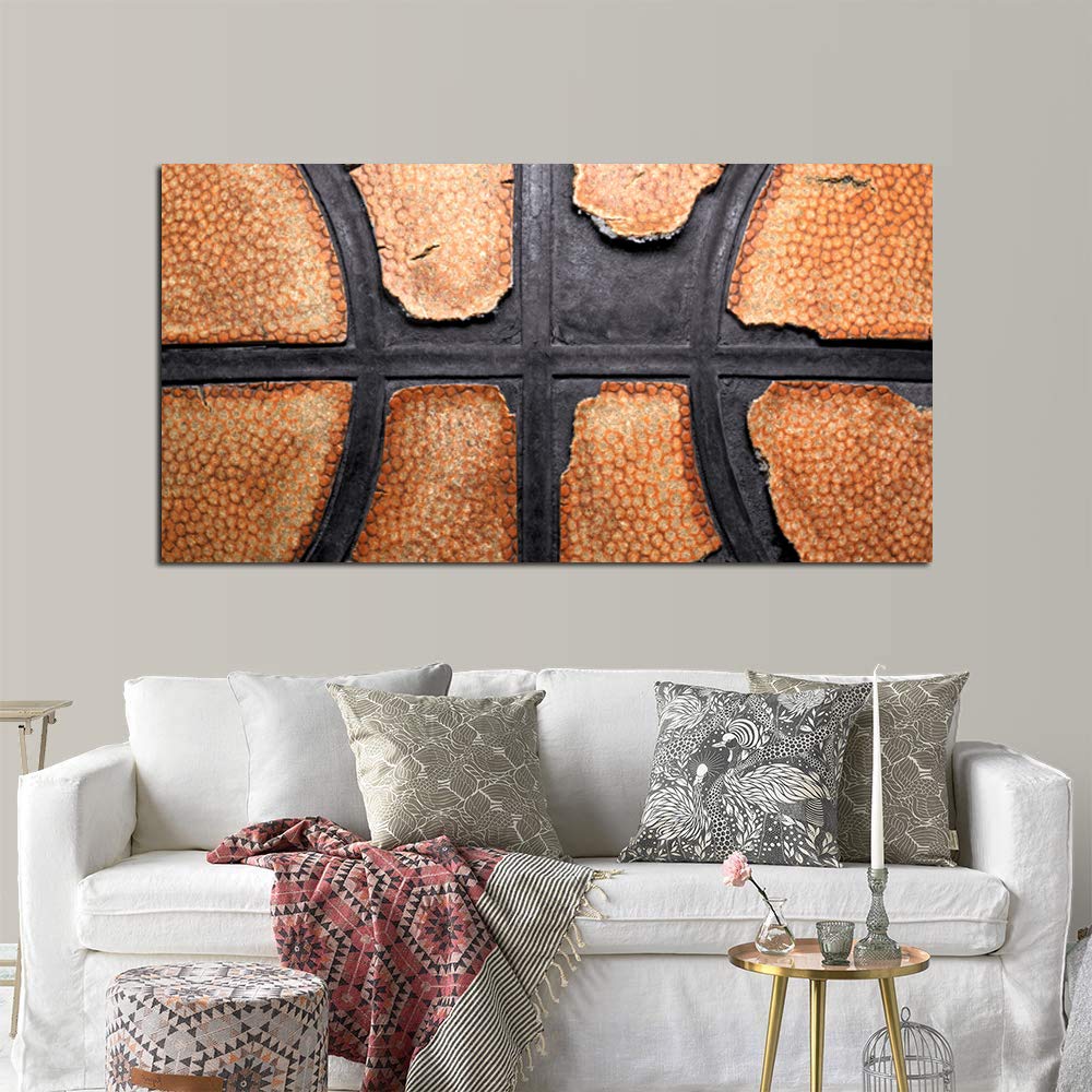 Sport Basketball Canvas Wall Art - Inspirational Basketball Wall Art - Sport Canvas Artwork Picture Print Framed For Home Office