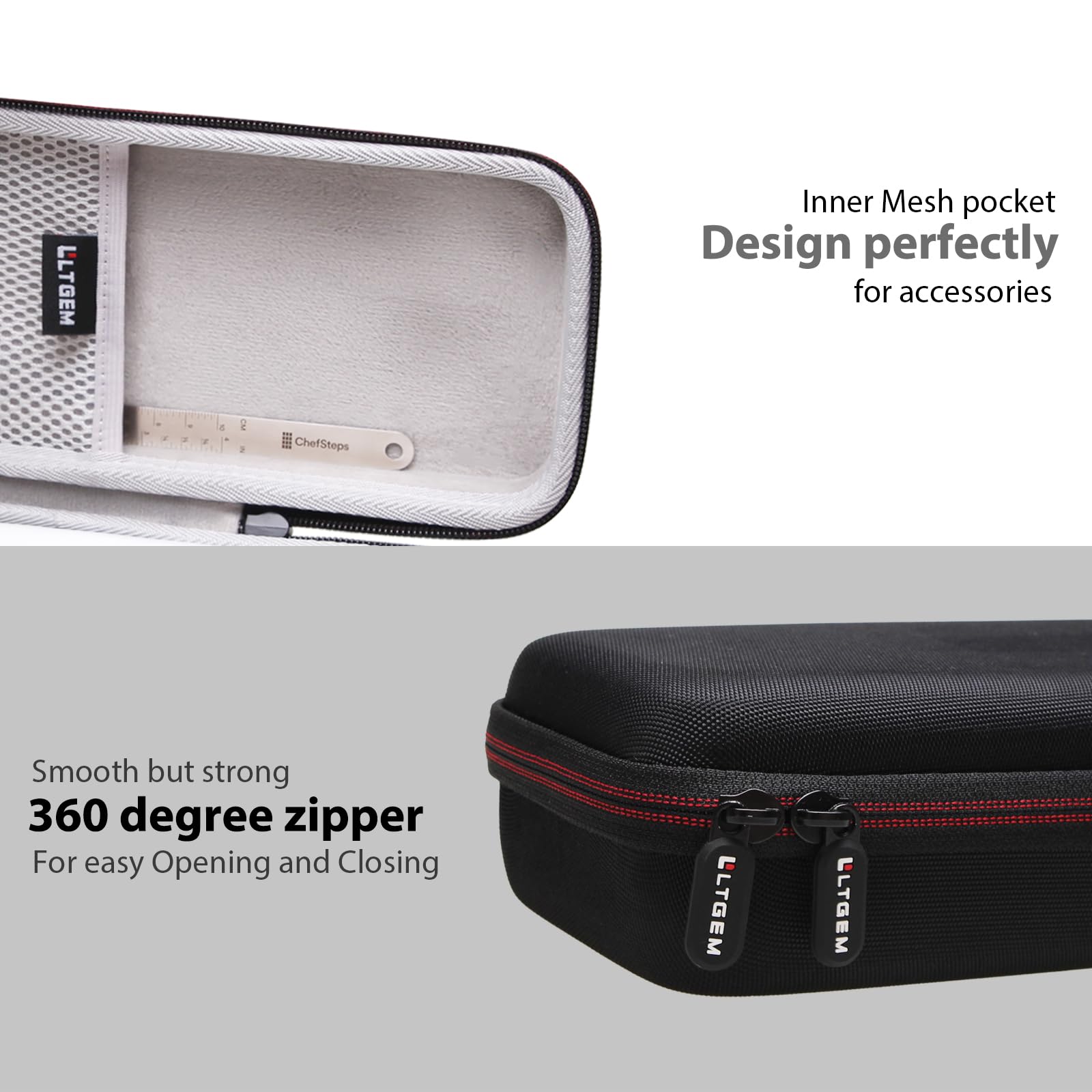 LTGEM carrying hrad storage case for Breville the Joule Turbo Sous Vide Machine - Travel Portable Storage Hard Case