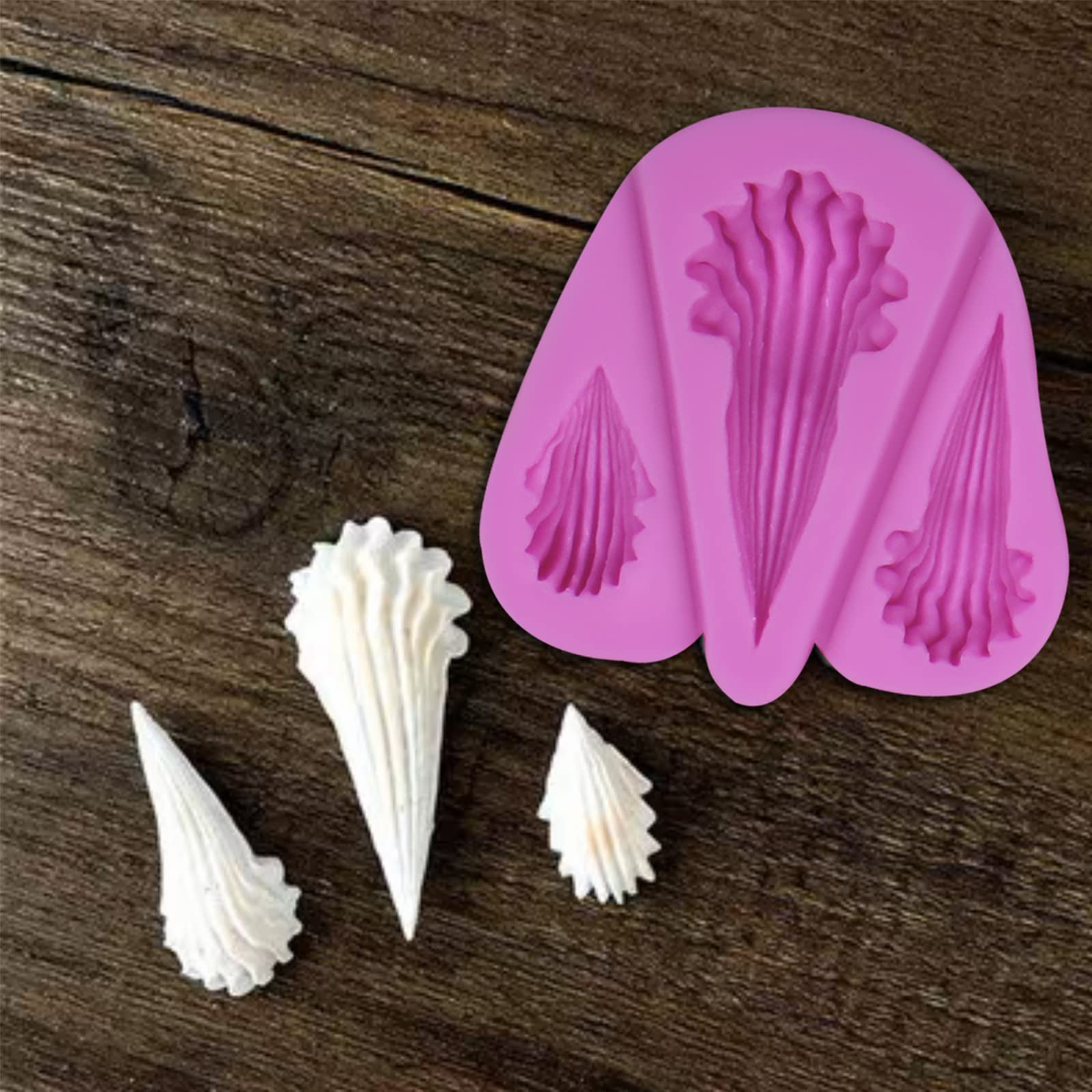 Relief Cake Decoration Relief Silicone Chocolate Molds, 3 Packs Baroque Border Fondant Mold For Birthday Party, Wedding Cake Dec