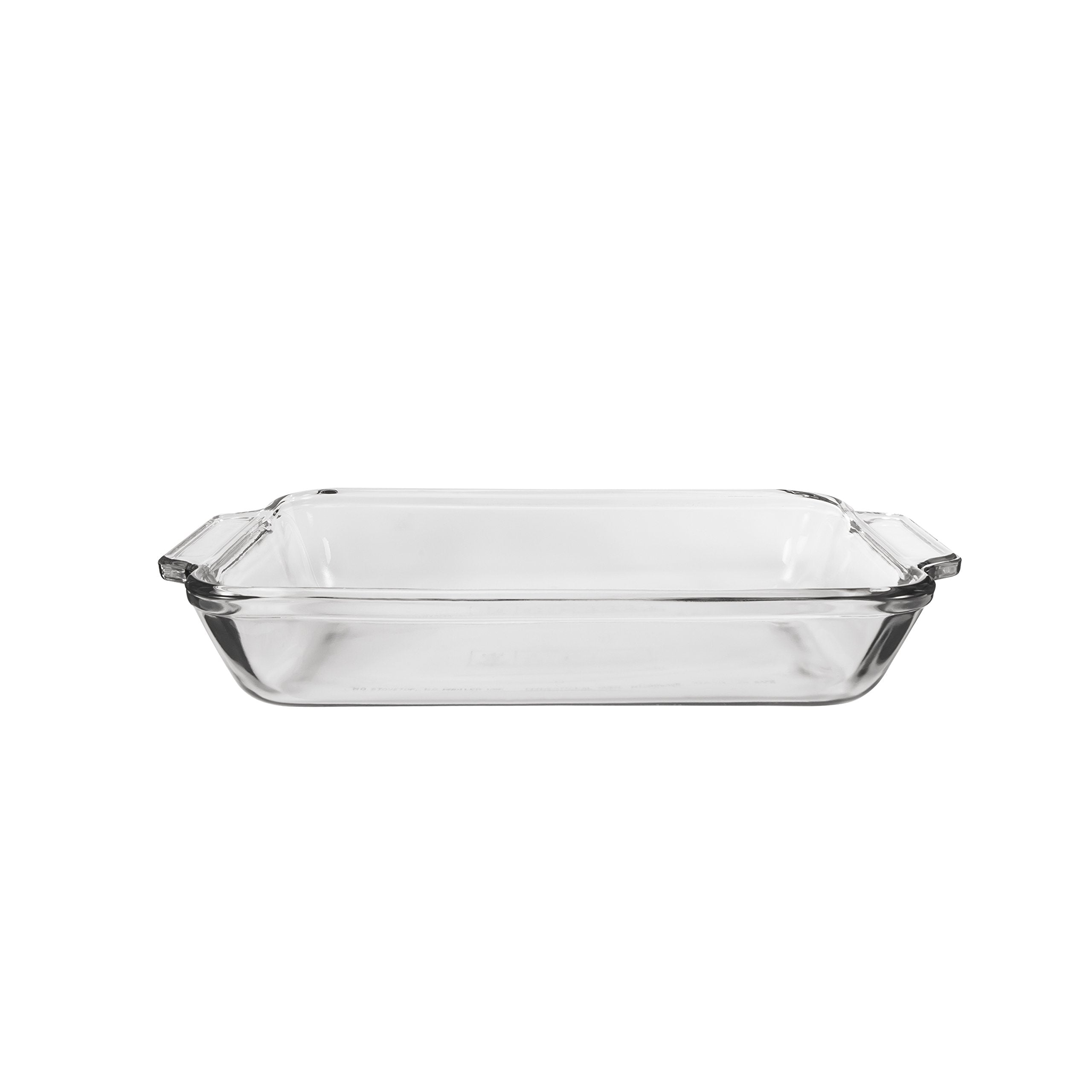 Anchor Hocking Glass Baking Dishes For Oven, 2 Piece Set (2 Qt & 3 Qt Glass Casserole Dishes)