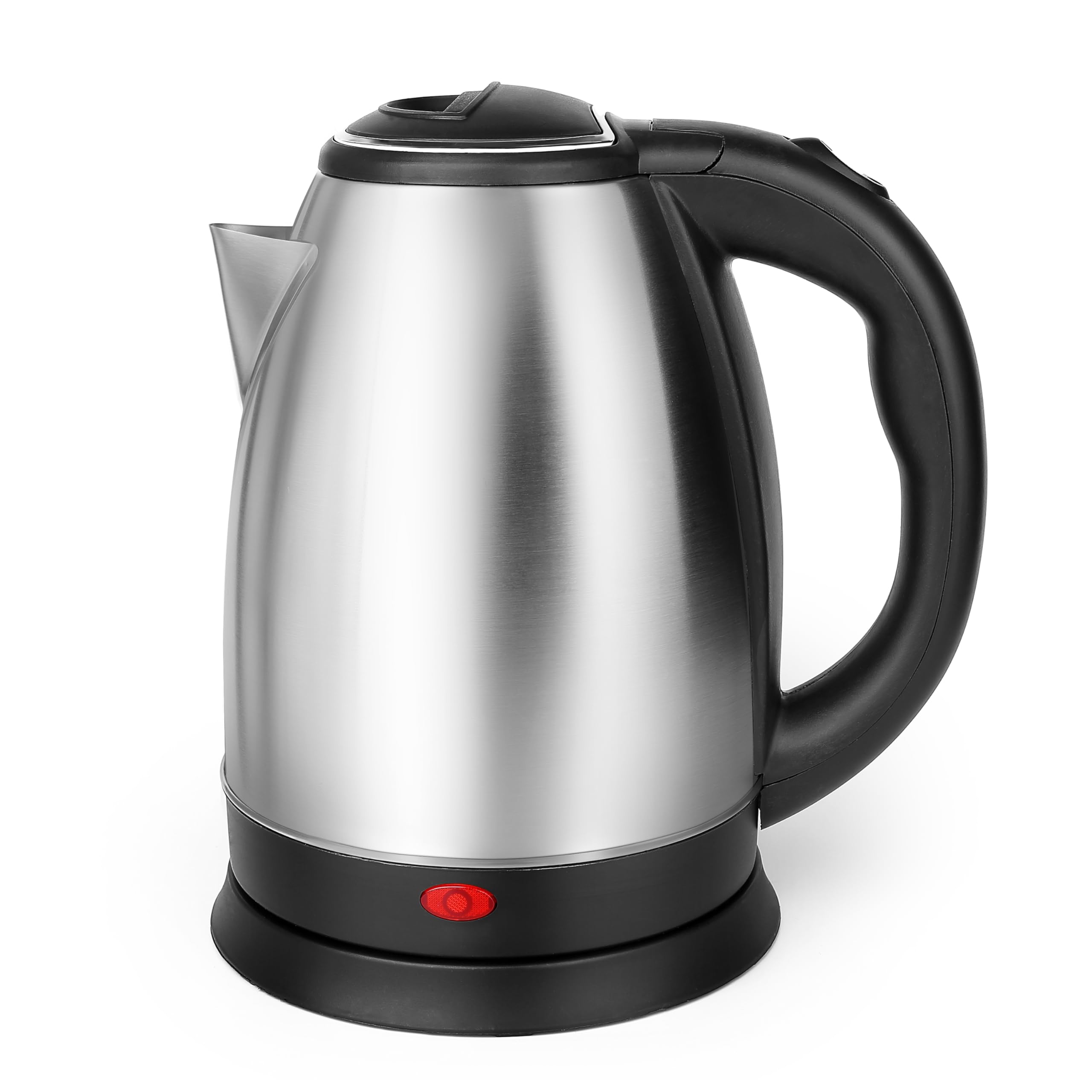 Stainless Steel Electric Tea Kettle, Electric Kettles for Boiling Water, 1.7L Electric Kettle, Cordless Water Boiler with 360 De