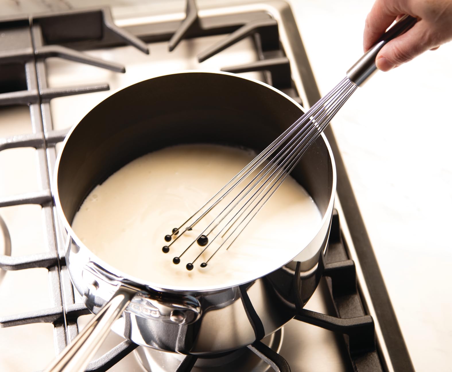 All-Clad D3 3-Ply Stainless Steel Sauce Pan With Lid 3 Quart, Induction, Oven Broiler Safe 600F, Multipurpose, Compatible W/ All