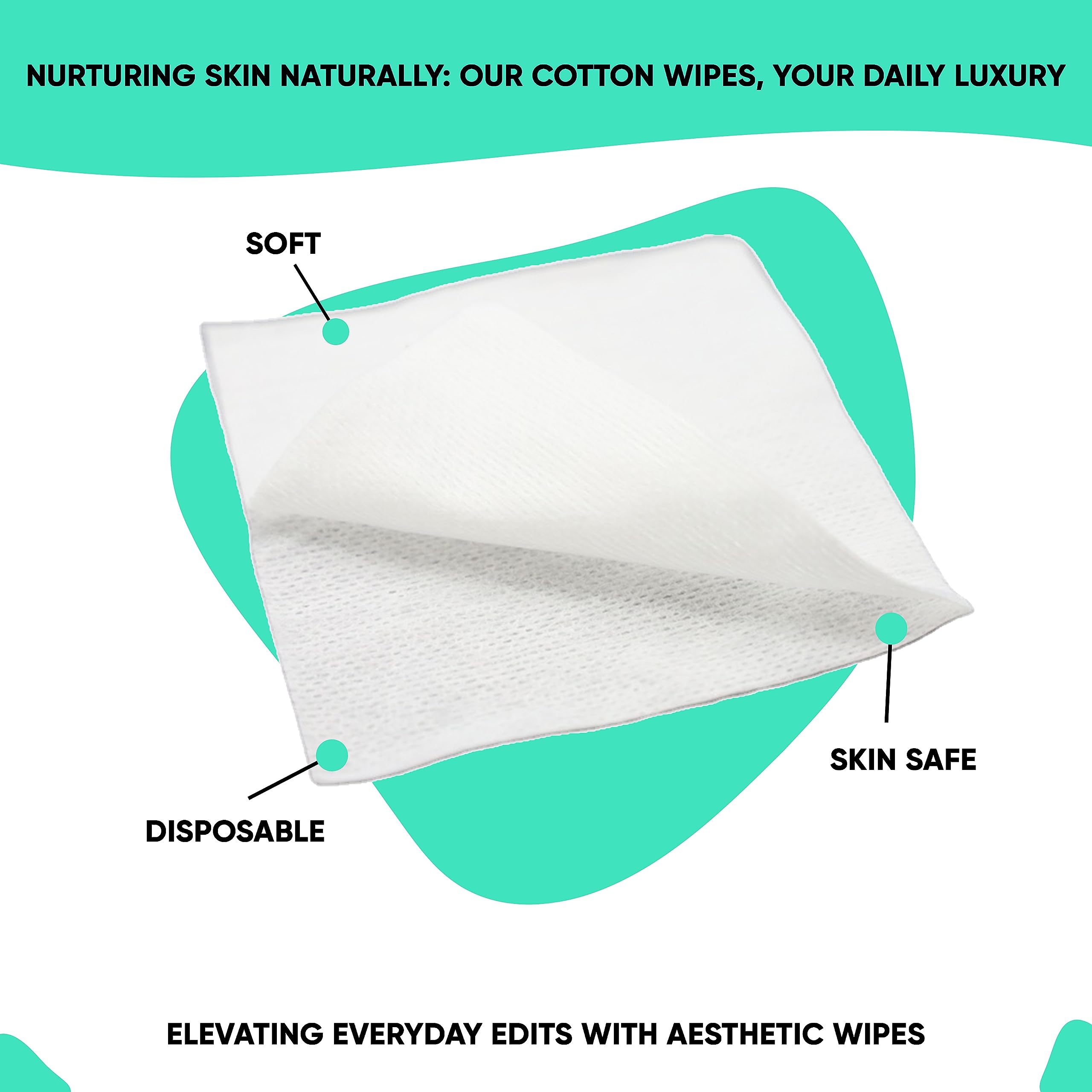 Perfect Stix 2X2 Esthetic Wipe 400 Esthetic Wipes, 2 X 2 (Pack Of 200) 2 Packs