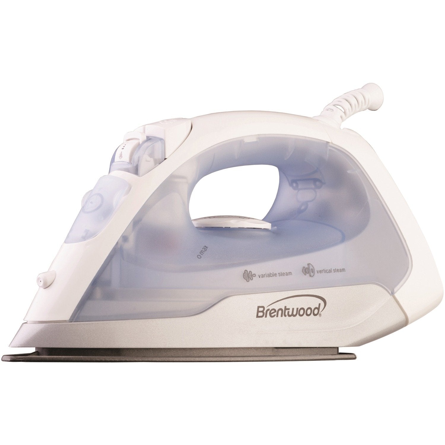 Brentwood Nonstick Steam, Dry & Spray Iron, One Size, Silver