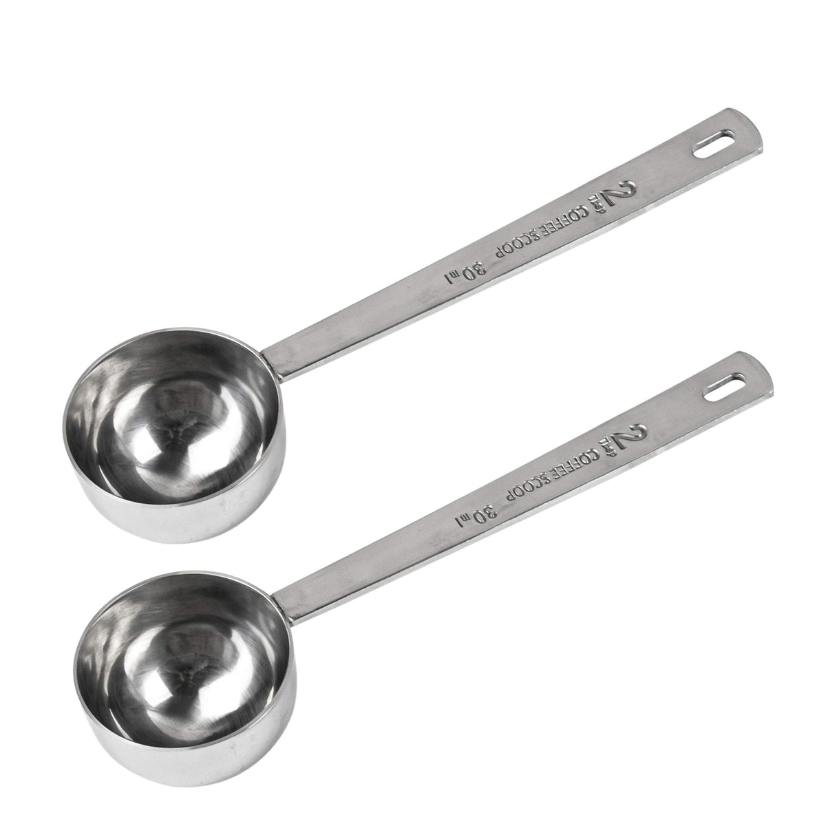 Framendino, 2 Pack Coffee Scoops Stainless Steel Measuring Spoon 2 Tablespoon With Long Handle For Tea Sugar Powder