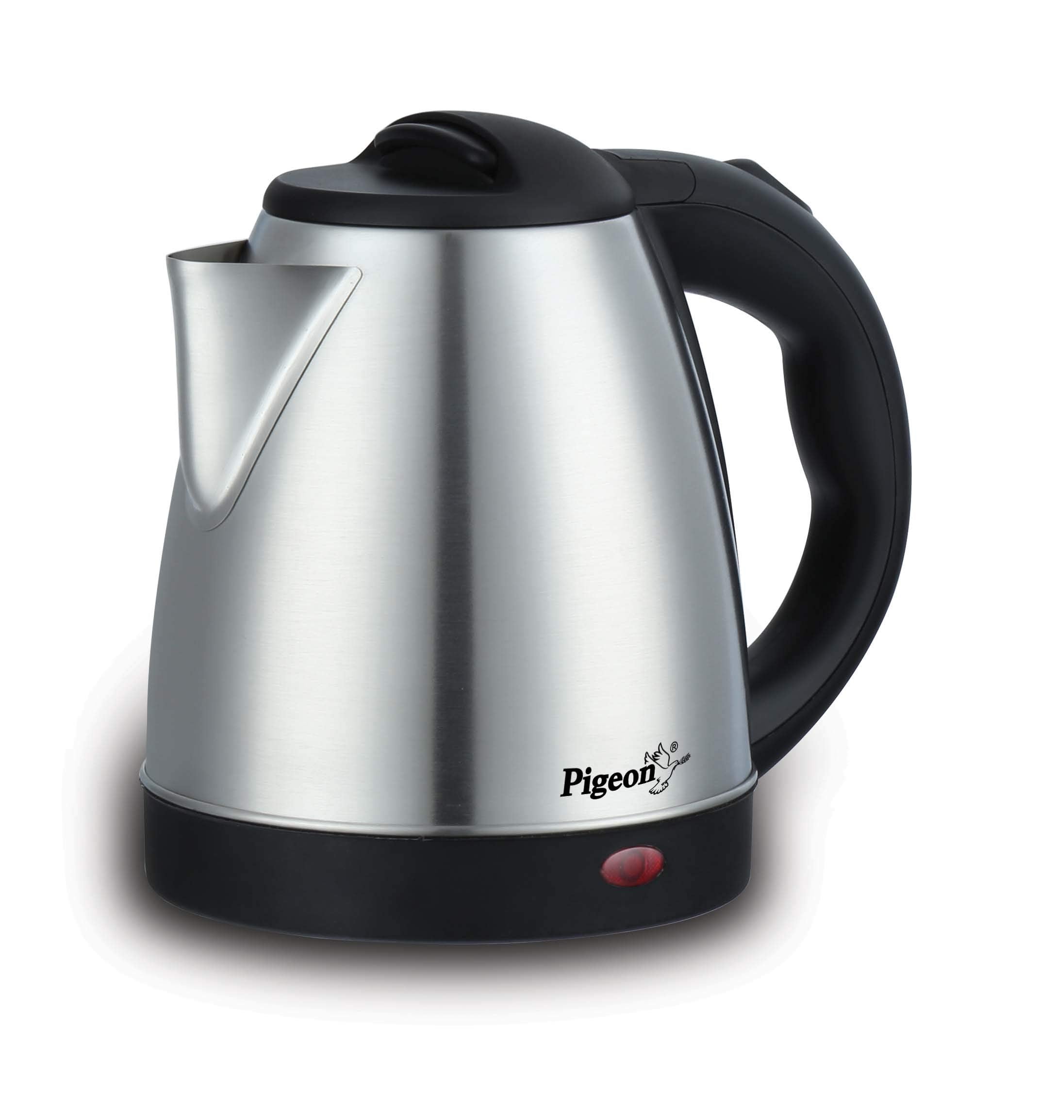 Pigeon By Stovekraft 1.5 Litre Stainless Steel Hot Electric Kettle (Silver, 12466)
