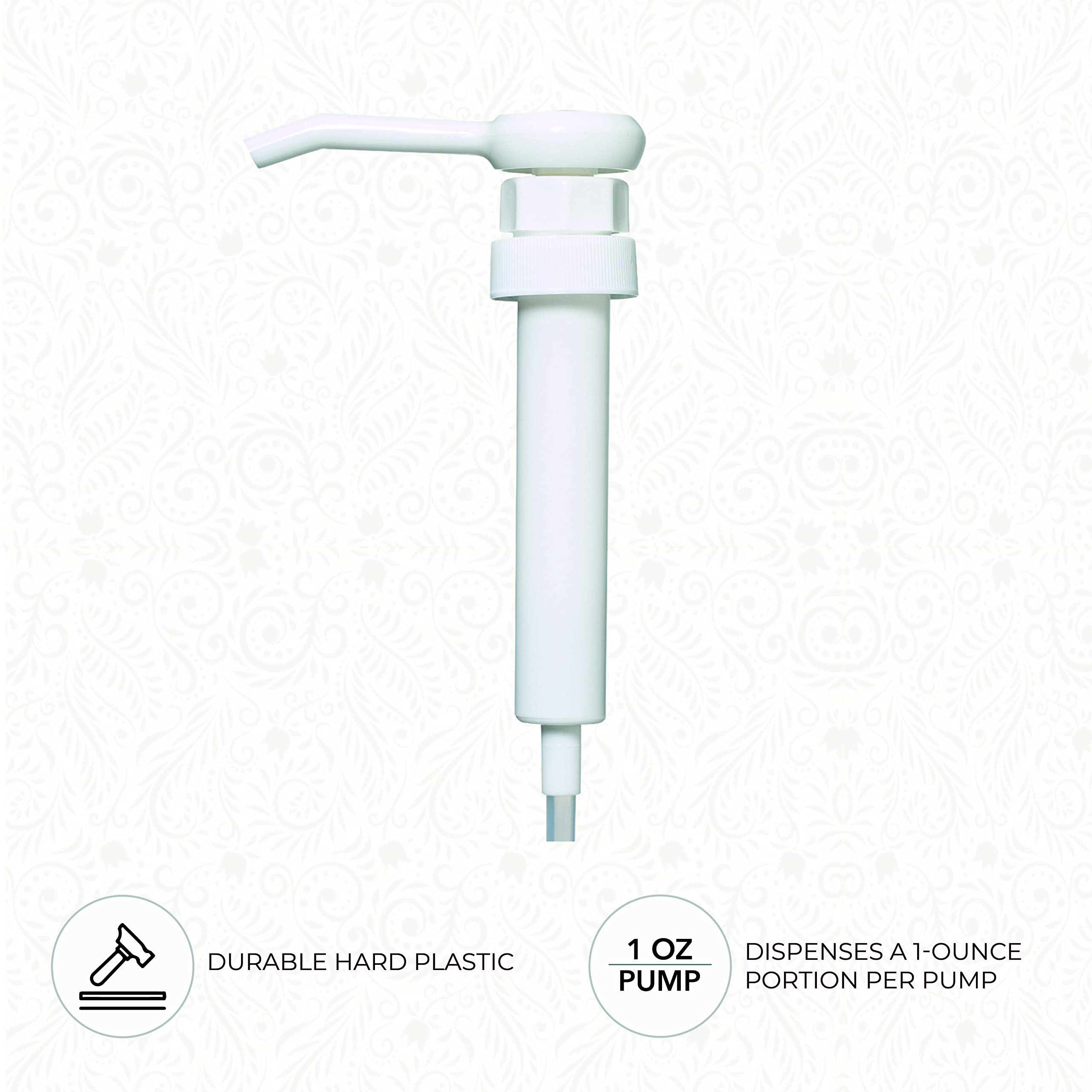 Ginger Lily Farms Premium Gallon Pump  Dispenses One Ounce Per Pump  Fits Most Standard Gallon Bottles and Containers