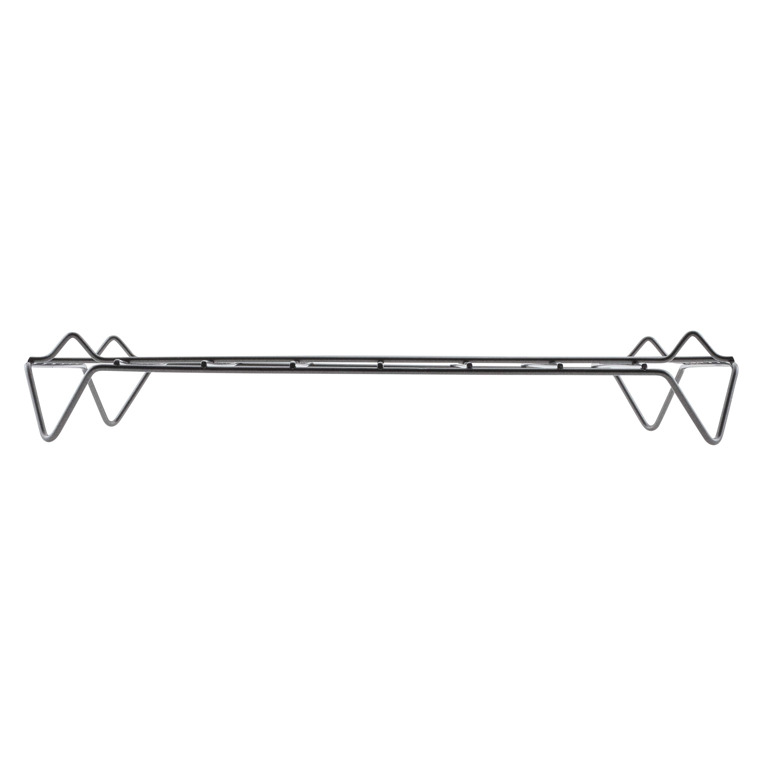 Rachael Ray Bakeware Nonstick Roaster/Roasting Pan With Reversible Rack, 16.5 Inch X 13.5 Inch, Gray
