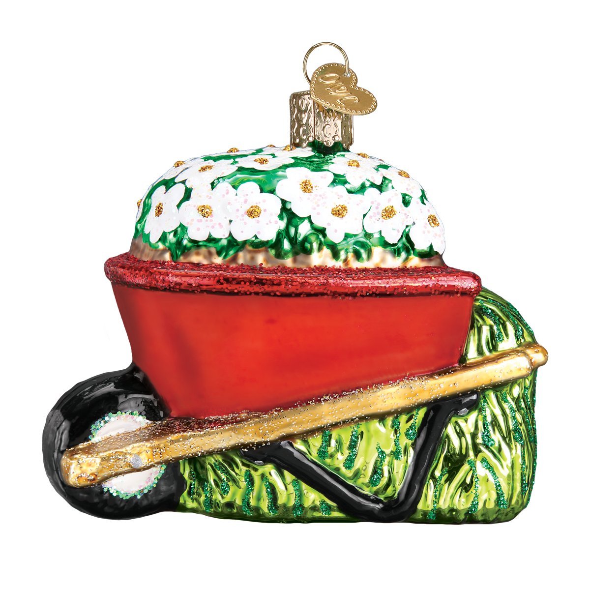 Old World Christmas Ornaments: Garden Gifts Glass Blown Ornaments for Christmas Tree