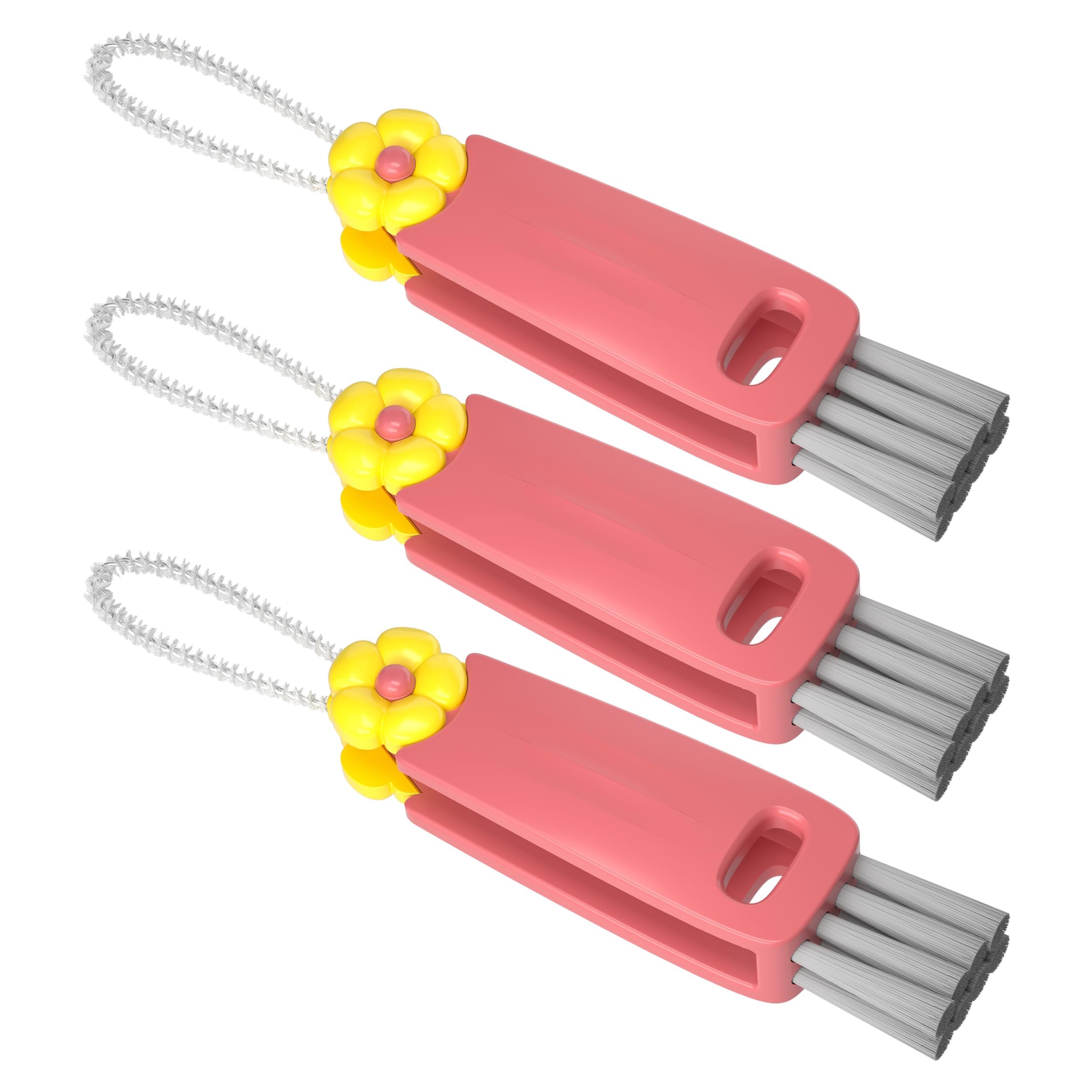 3 In 1 Cup Lid Gap Cleaning Brush Set, Multifunctional Bottle Cleaning Brush, Cup Lid Gap Cleaner, Home Kitchen Crevice Cleaning
