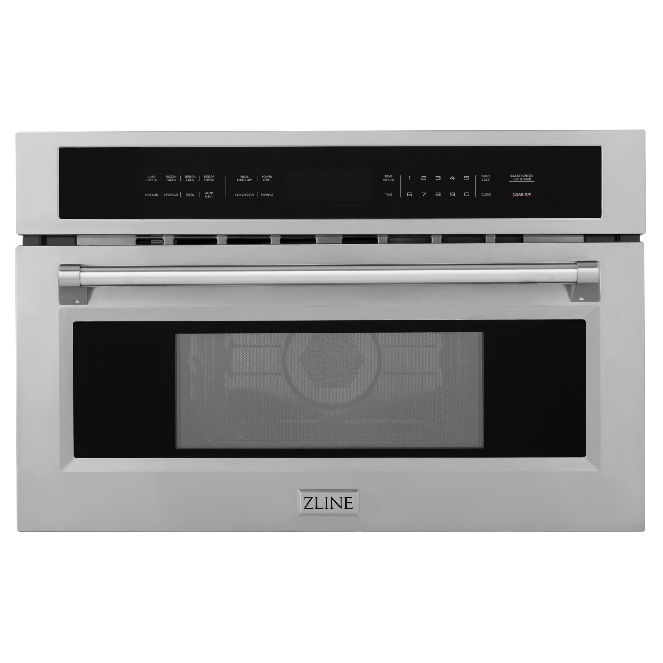 ZLINE 30 Inch wide, 1.6 cu ft. Built-in Convection Microwave Oven in Stainless Steel with Speed and Sensor Cooking