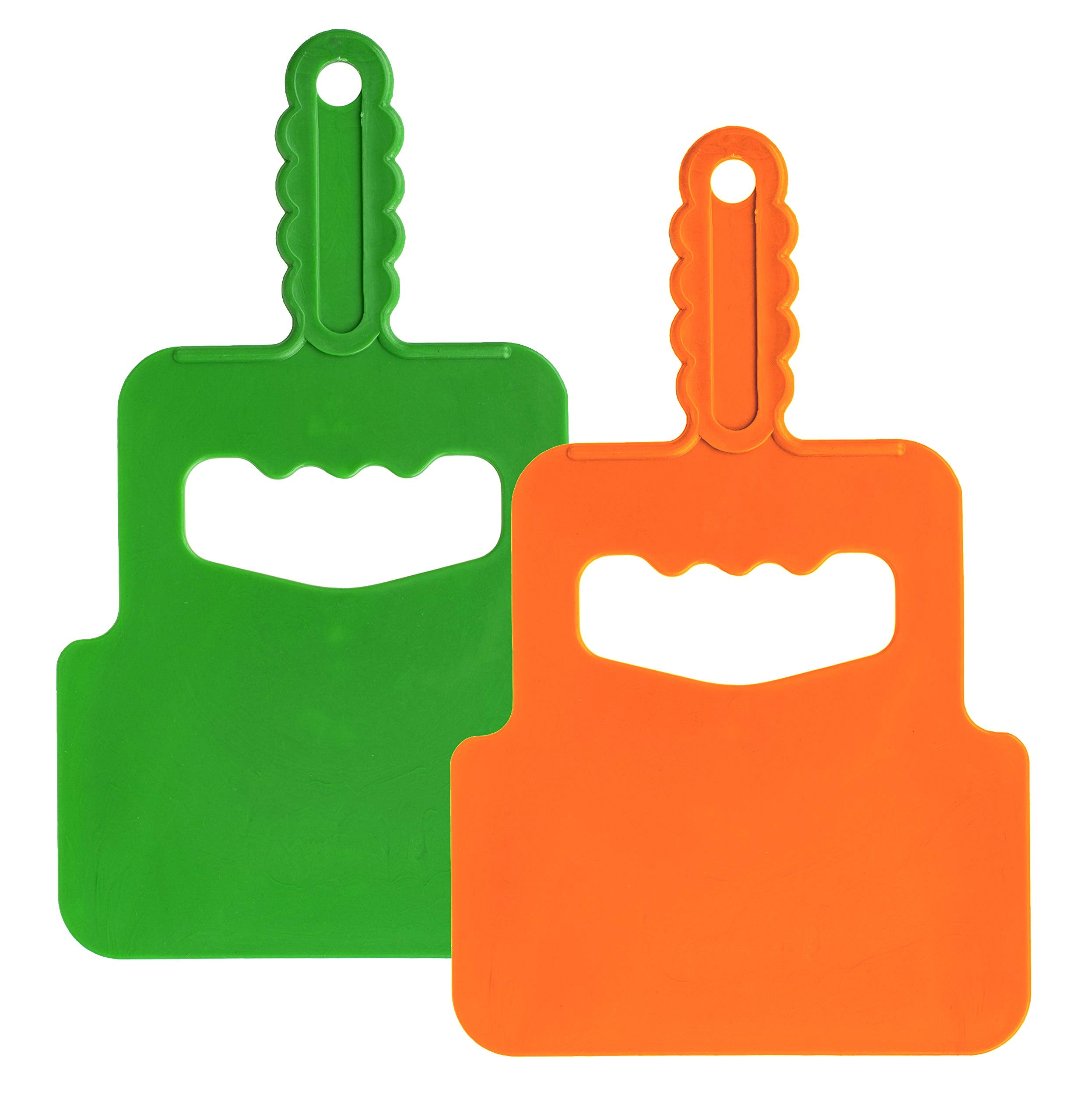 Ofxdd Billows For Fire - Plastic Hand Blower For Barbecue 2 Pcs - Strong Manual Crank Blower - Grill Fan With Handle