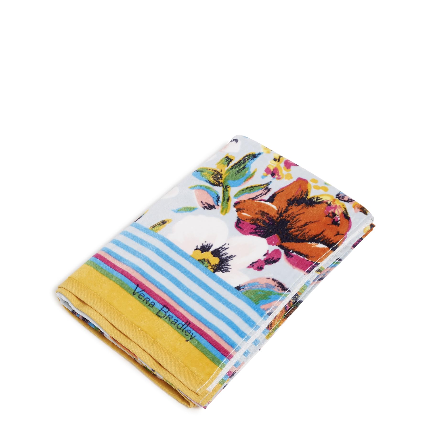 Vera Bradley Women'S Beach Towel, Sea Air Floral, One Size