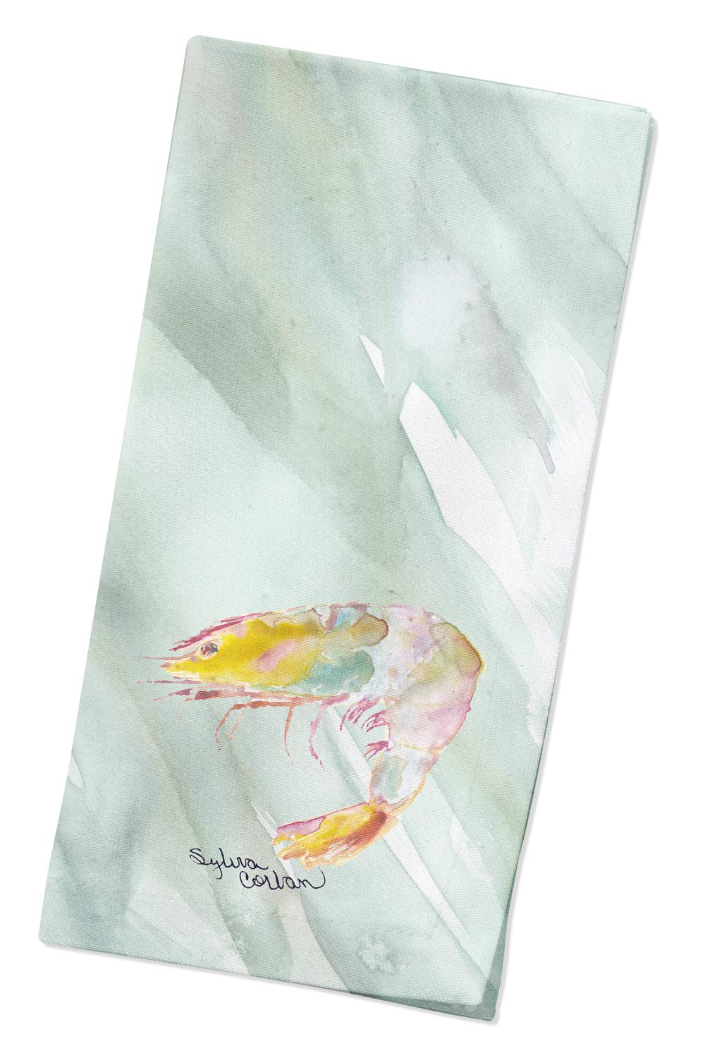 Shrimp #1 on Sage Green Napkin SC2065NAP