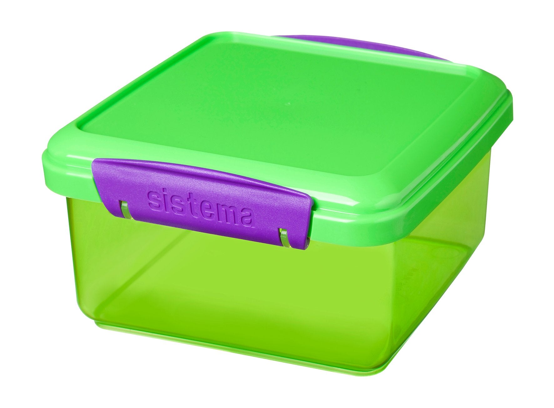 Sistema Lunch Plus Lunch Box | 1.2 L | Bpa-Free | Assorted Colours