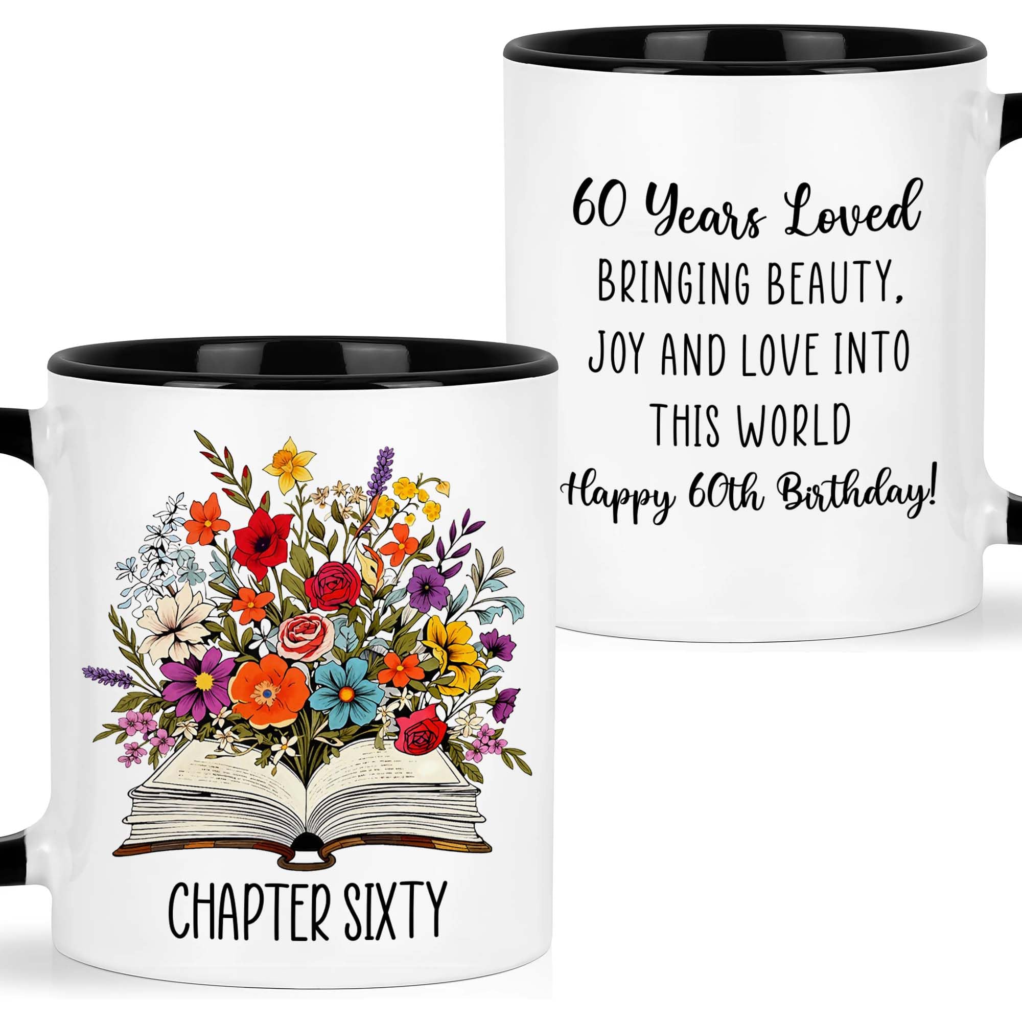 60 Year Old Birthday Gifts For Women, 60 And Chapter, 60th Birthday Cups, 60th Birthday Coffee Mug, Sixty Birthday Gifts, 60 Bda