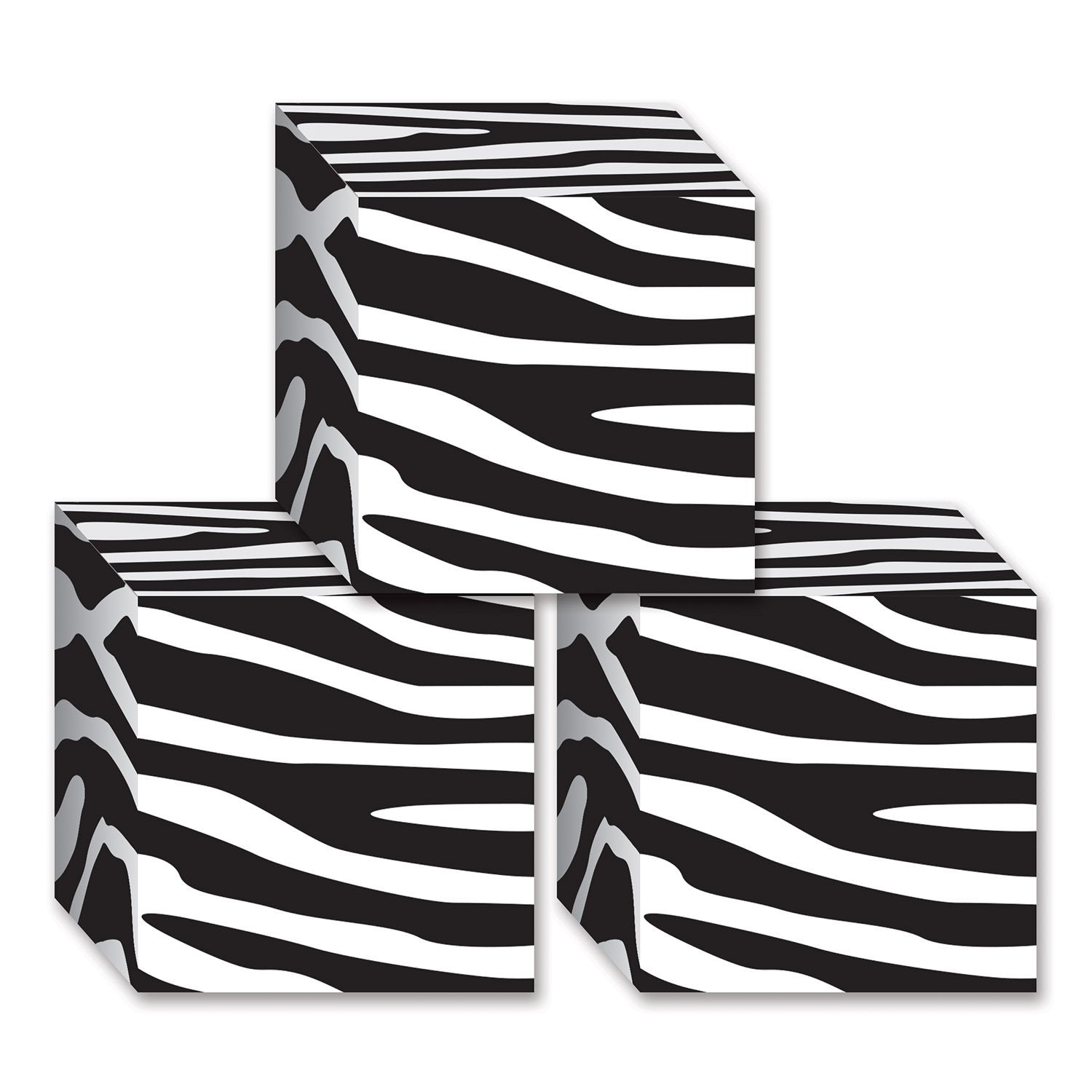 Beistle Zebra Print Favor Boxes