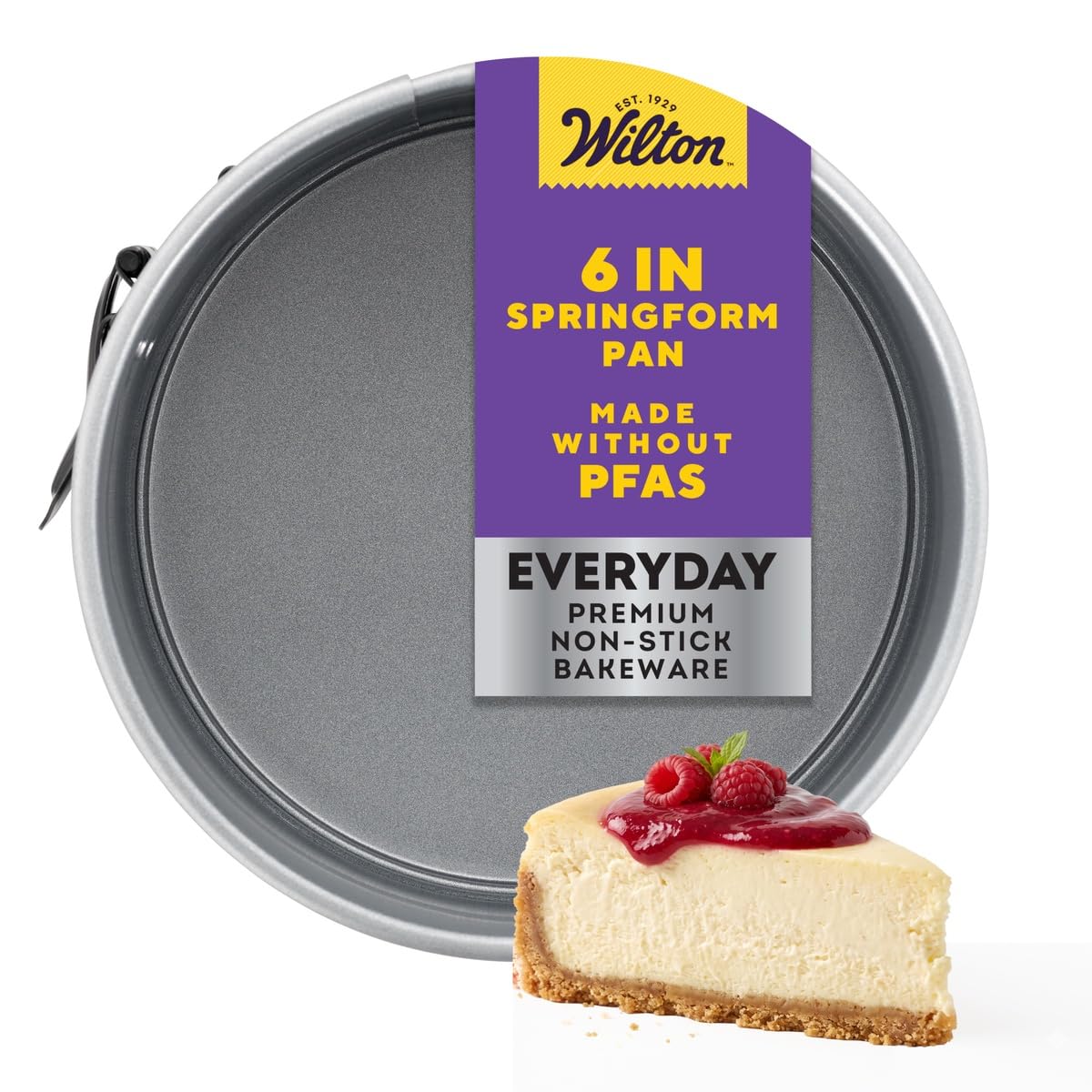 Wilton Everyday NonStick Springform Pan, Made Without PFAS, 6 in.