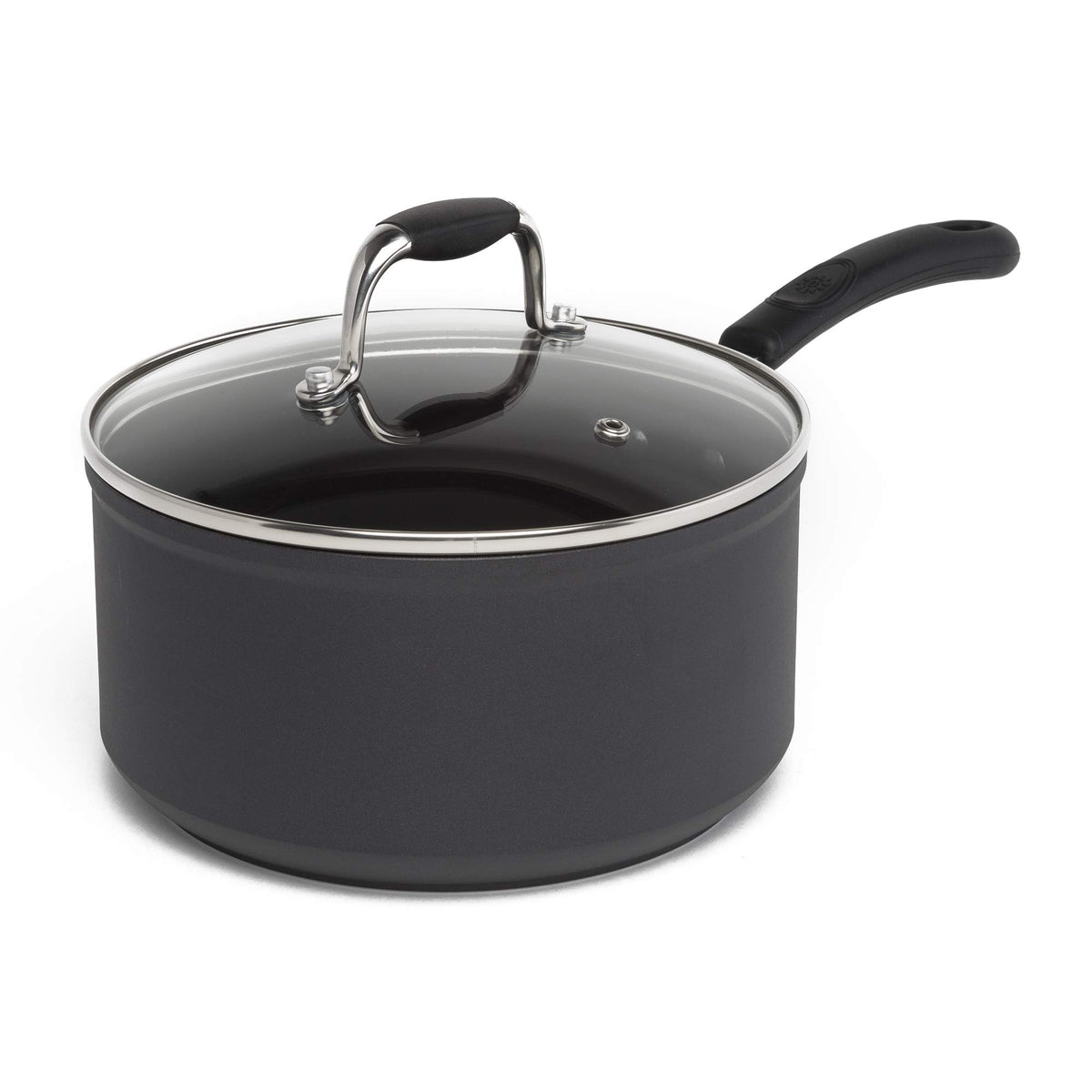 Ecolution Symphony Multipurpose Forged Reinforced Ergonomic Cool-Touch Silicone Handles, Dishwasher Safe, Nonstick, Saucepan - 3