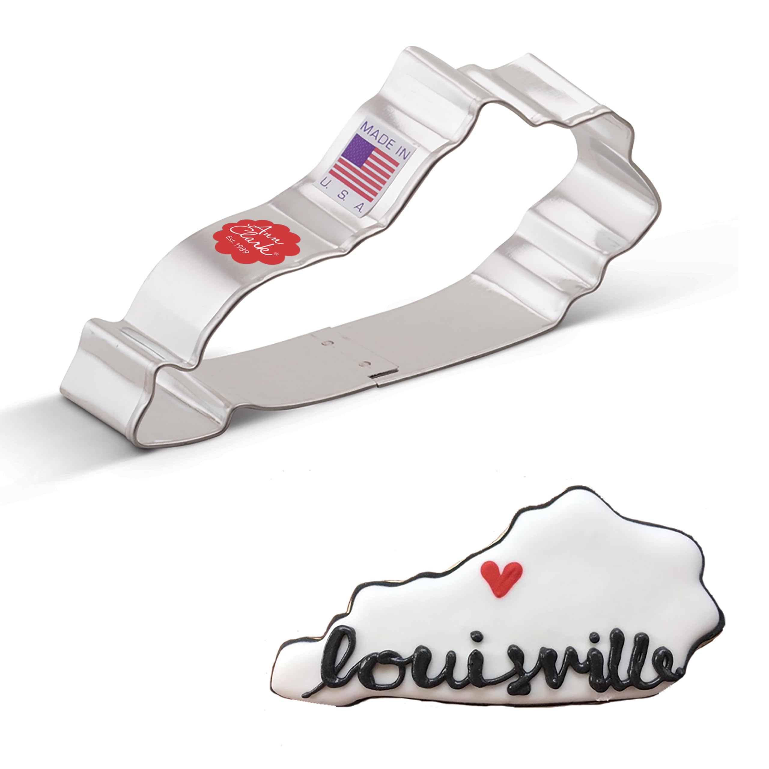 Kentucky Cookie Cutter 4'' Made In Usa By Ann Clark