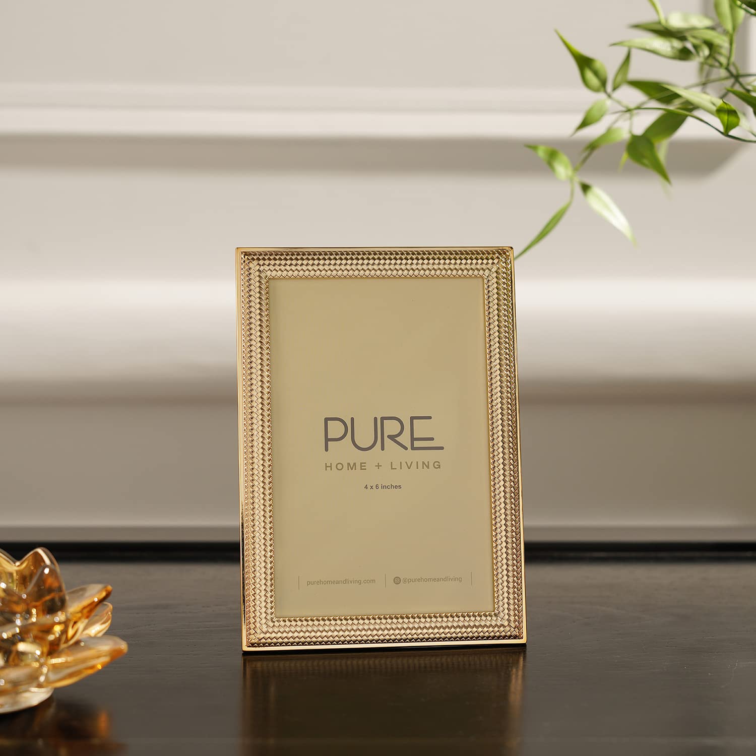 Pure Home And Living, Tabletop, Wall Mount, Photo Frame, Small, Elan Red