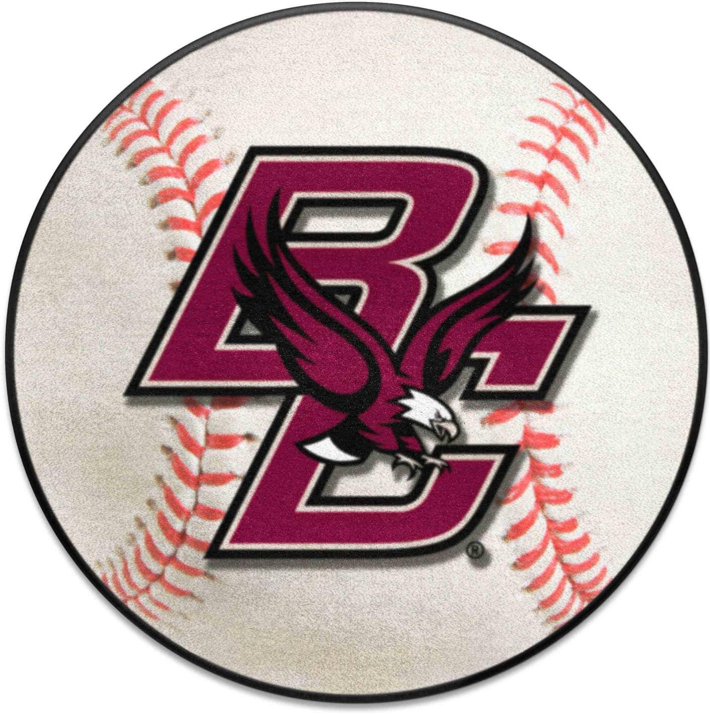 Boston College Baseball Rug - 27in. Diameter