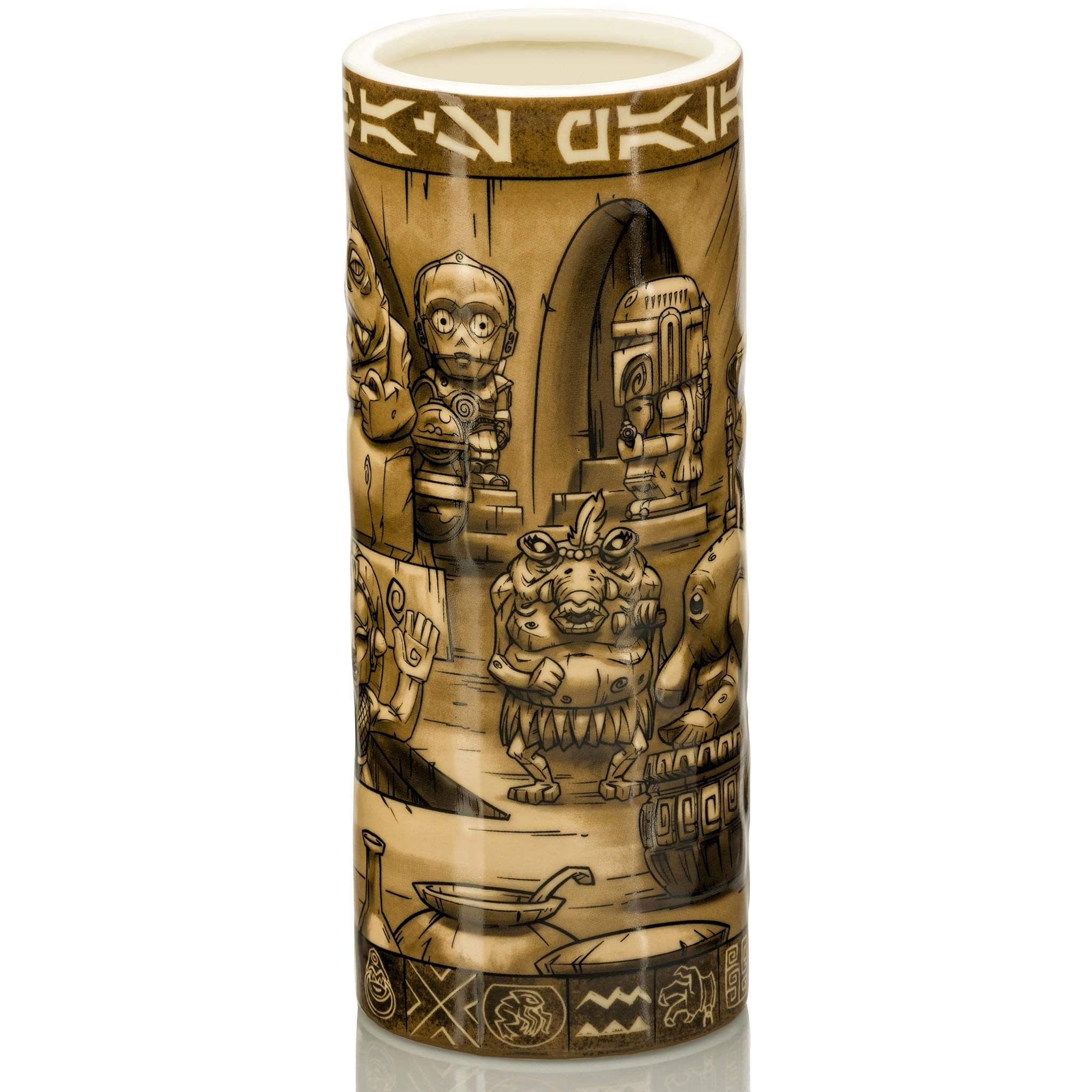 Geeki Tikis Star Wars Jabbas Palace Scenic 24 Ounce Ceramic Tiki Mug